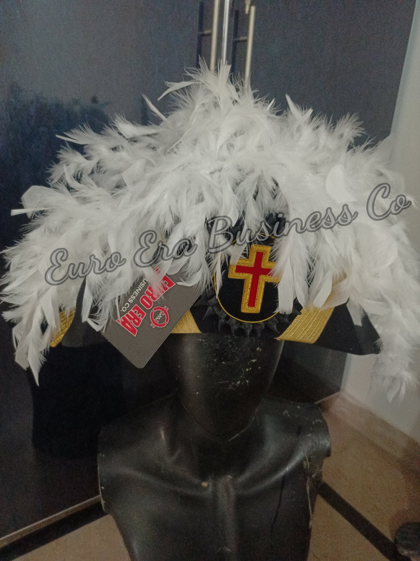 New Masonic Knight Templar Officers Bicorn Hat