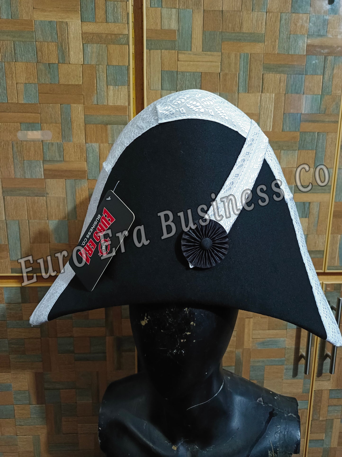 New French Prussian Military Officer Bicorn Hat