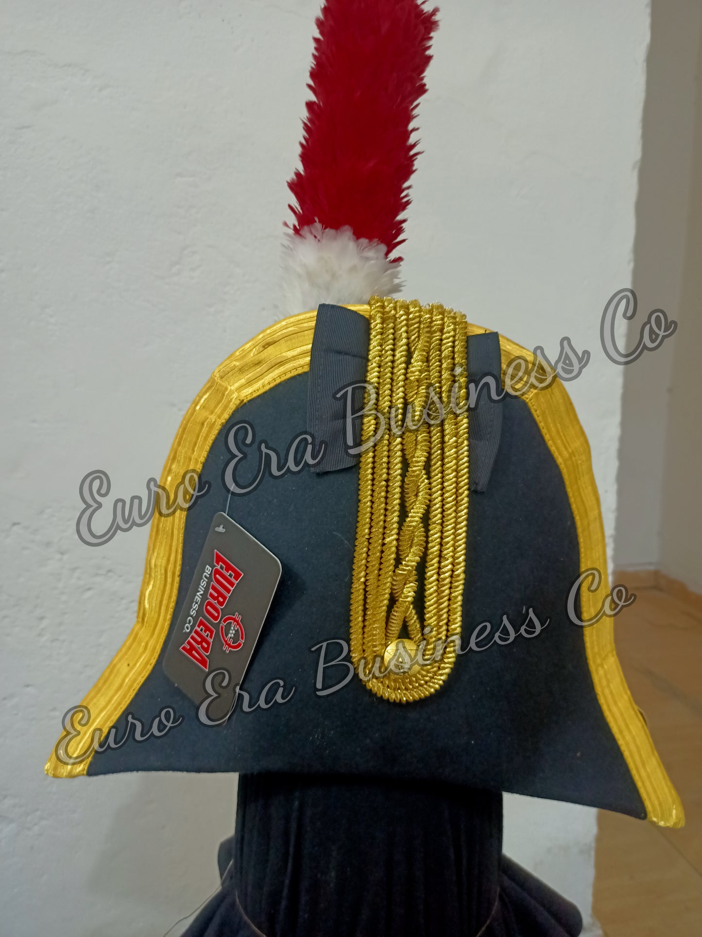 Napoleonic 17th 18th century British/Us General Senior Officers Bicorn Hat