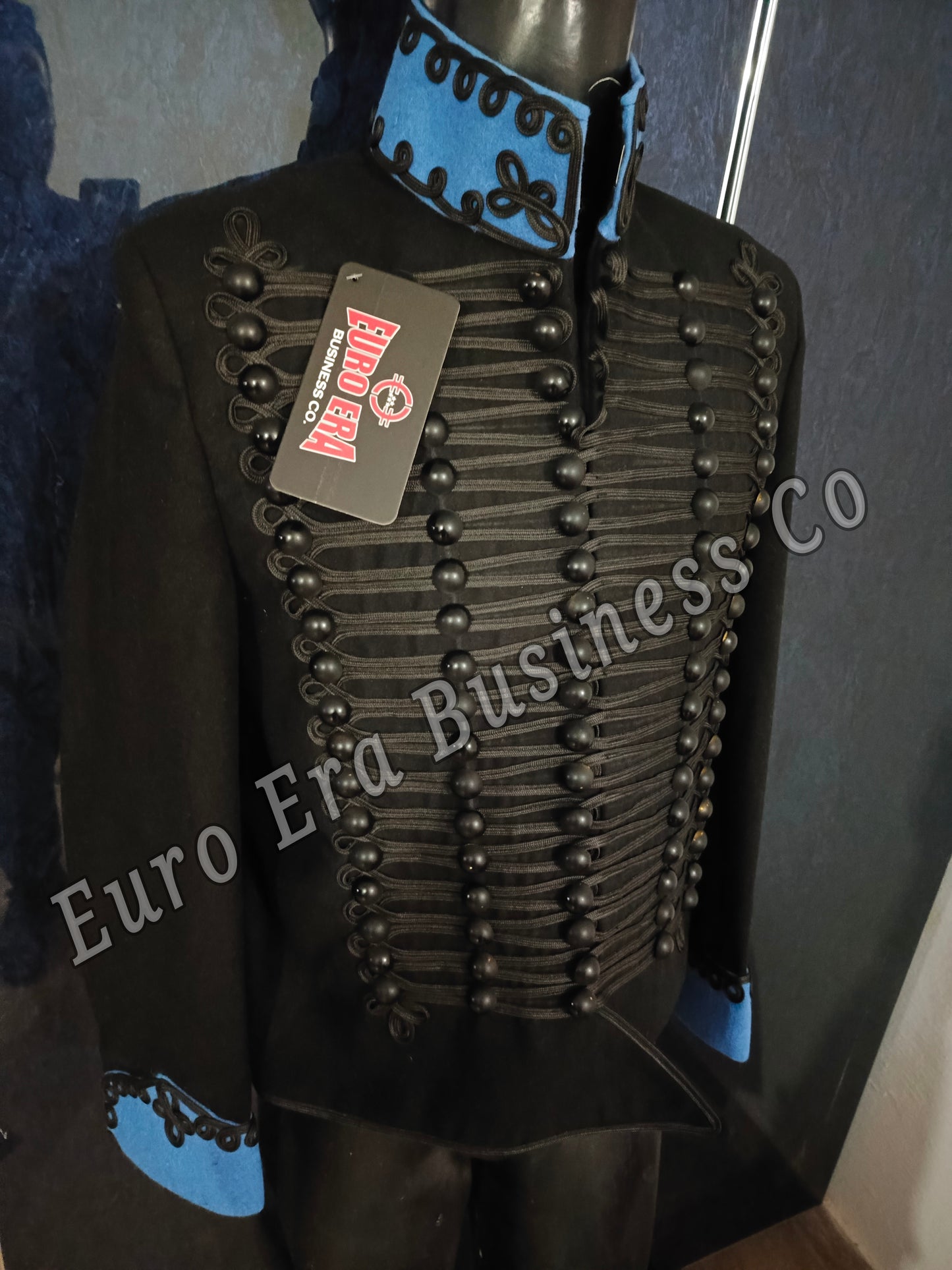 Napoleonic Brunswick Hussar of Death officer Military Hussar Jacket