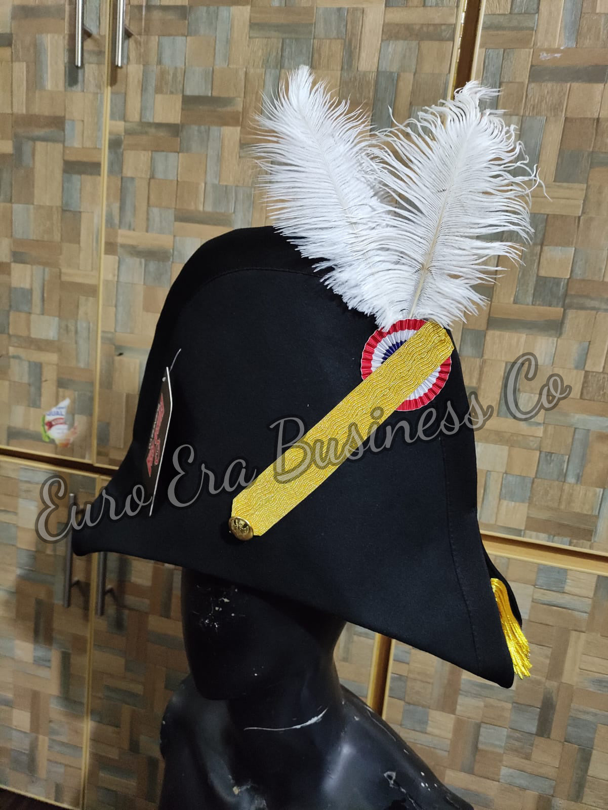 Napoleonic 17th 18th century French Prussian Officers Bicorn Hat