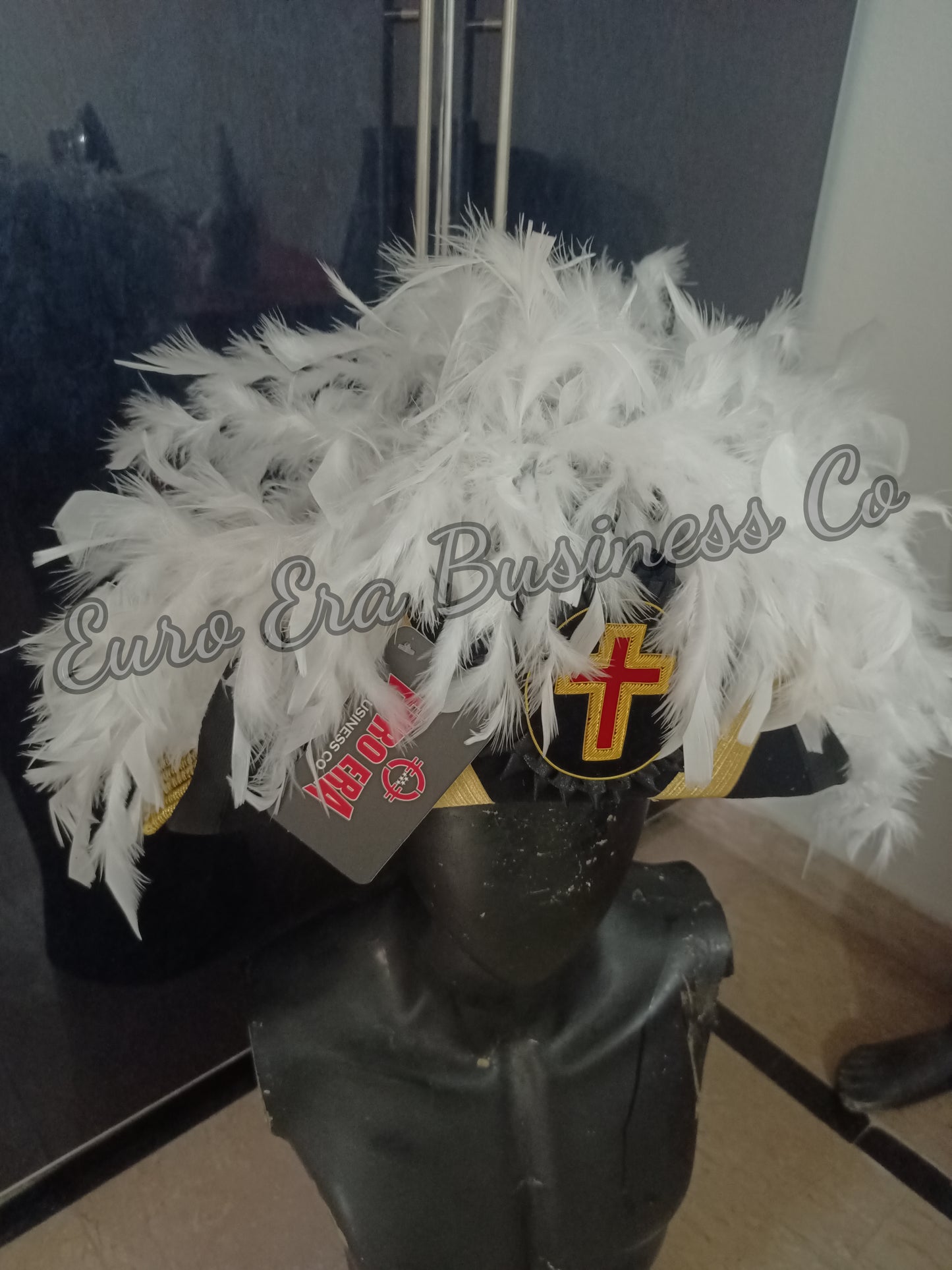 New Masonic Knight Templar Officers Bicorn Hat