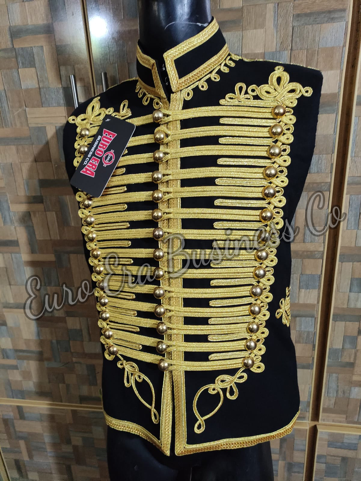 Napoleonic 11th Military Hussars Vest Waistcoat, Adam Ant Hussars Waistcoat