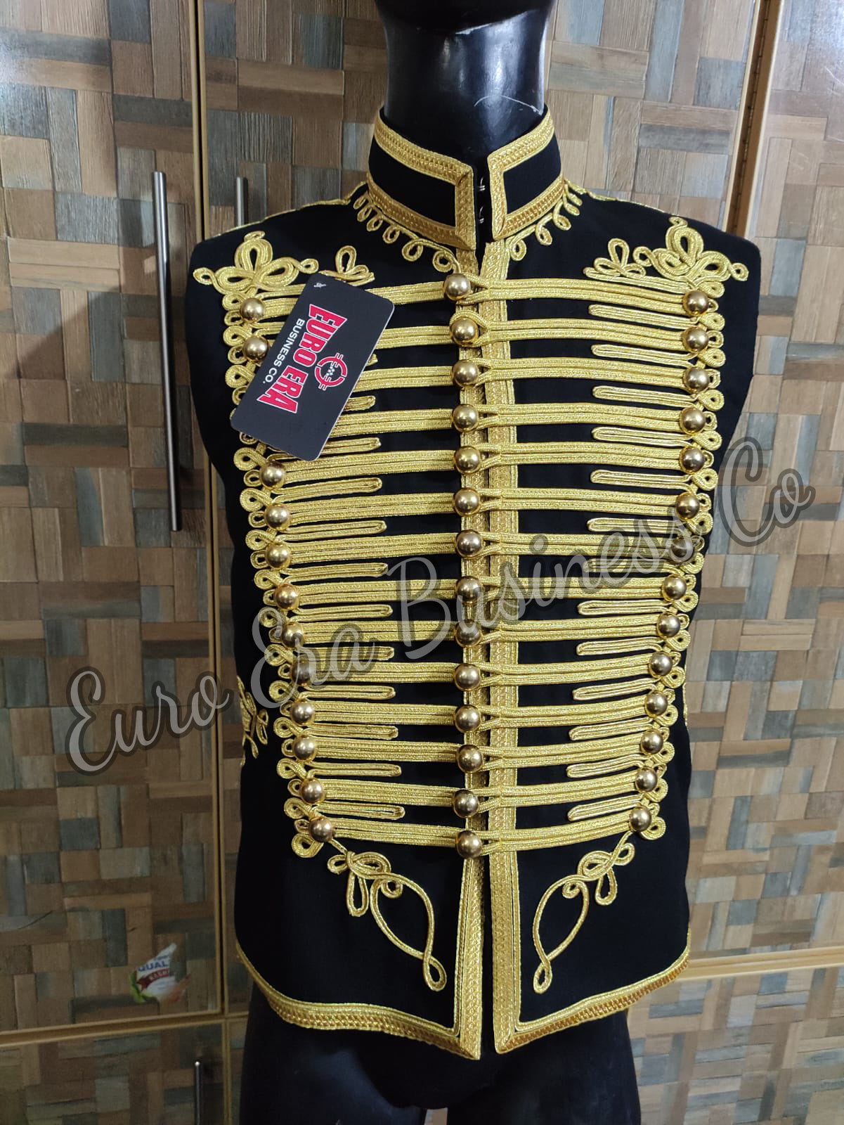 Napoleonic 11th Military Hussars Vest Waistcoat, Adam Ant Hussars Waistcoat