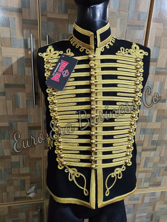 Napoleonic 11th Military Hussars Vest Waistcoat, Adam Ant Hussars Waistcoat