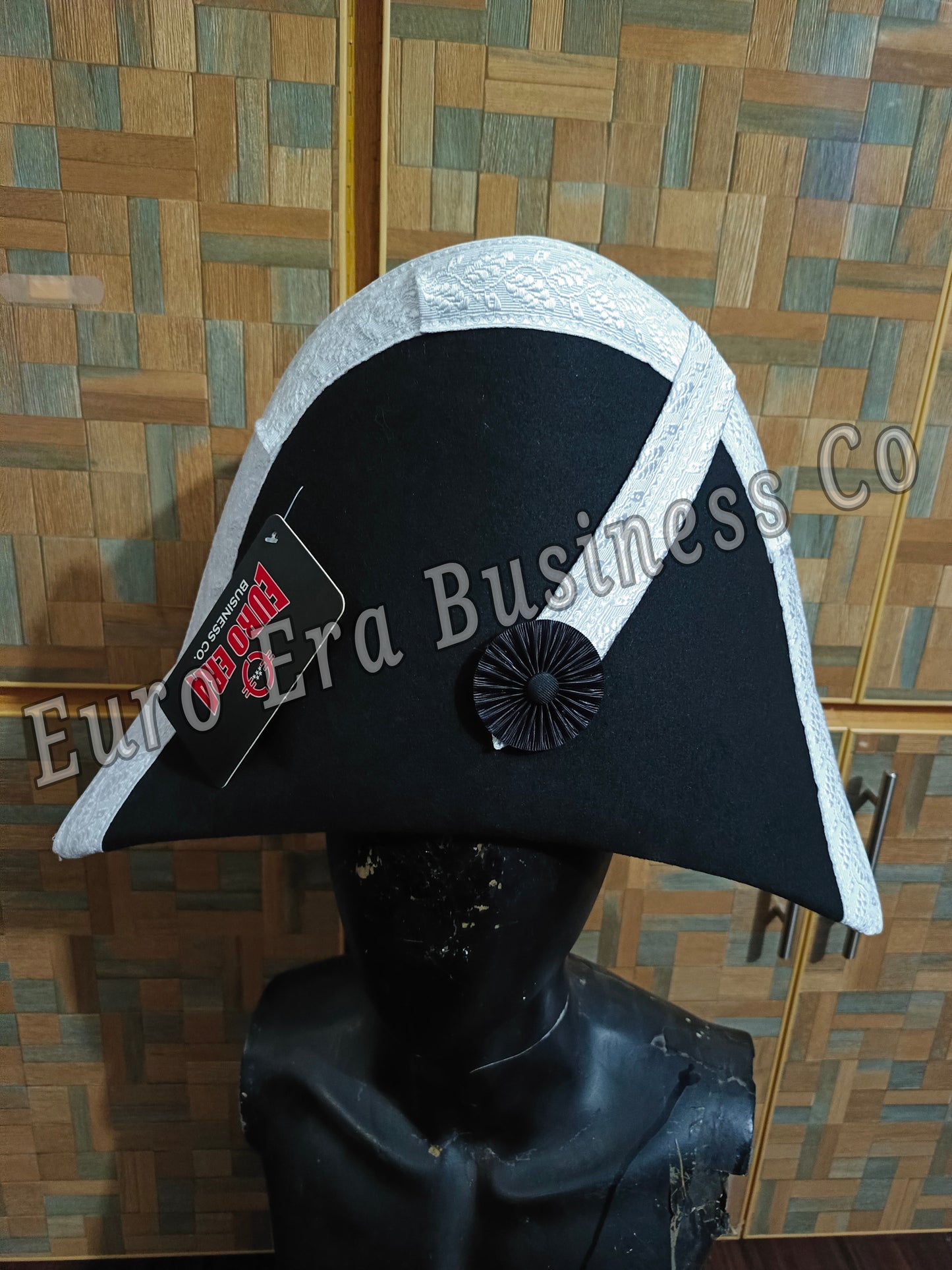 New French Prussian Military Officer Bicorn Hat