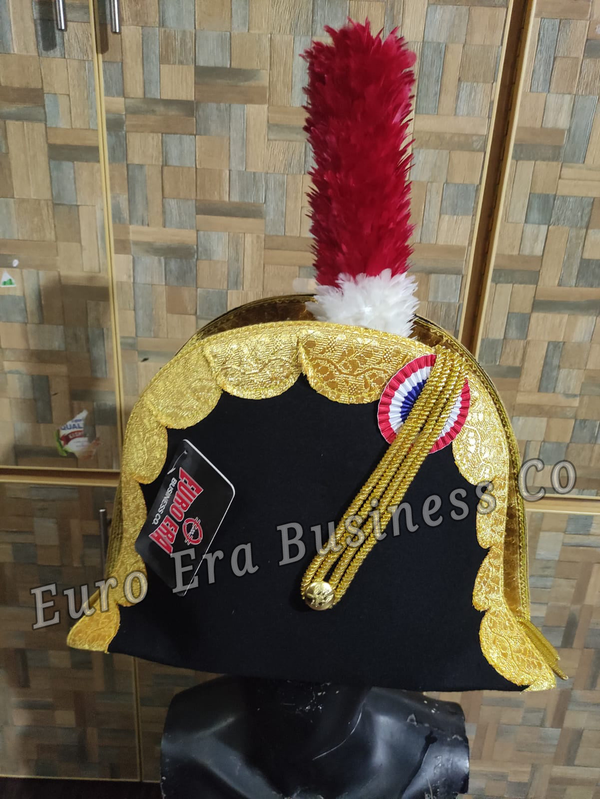 Napoleonic French General Field Marshal Military Bicorn Hat