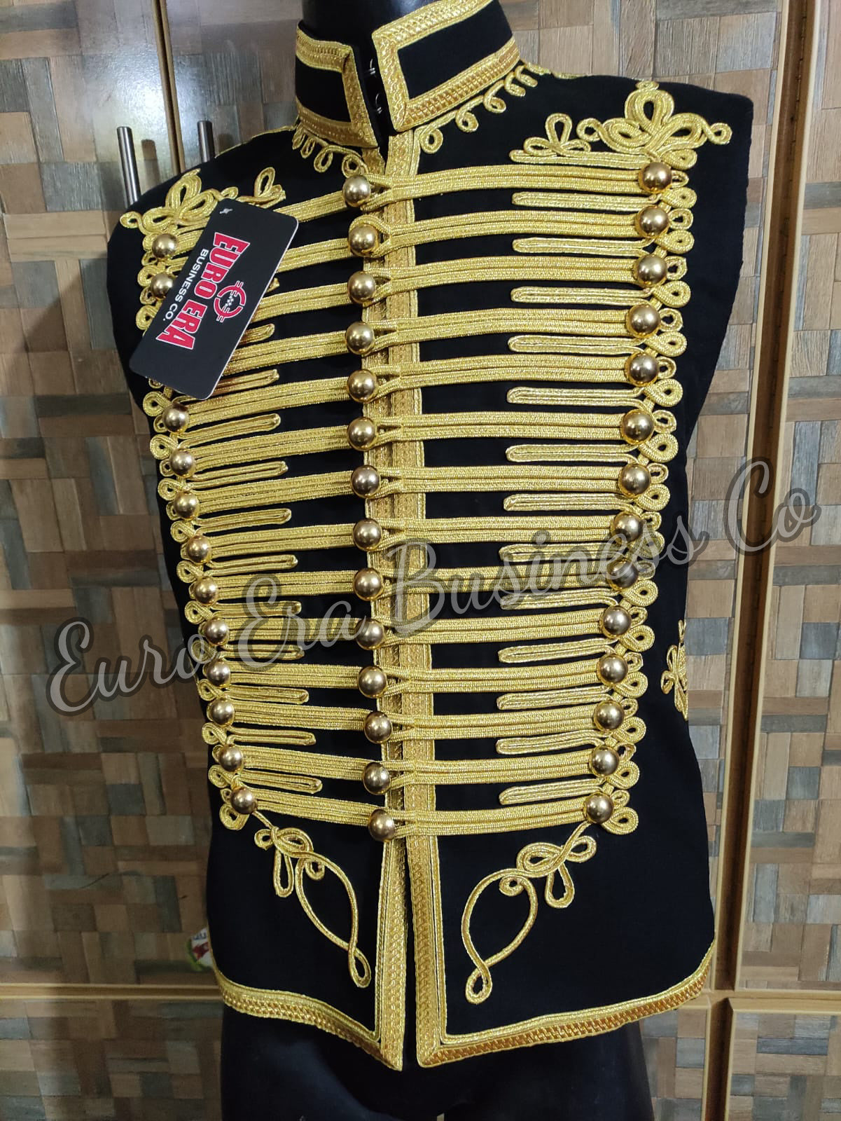 Napoleonic 11th Military Hussars Vest Waistcoat, Adam Ant Hussars Waistcoat