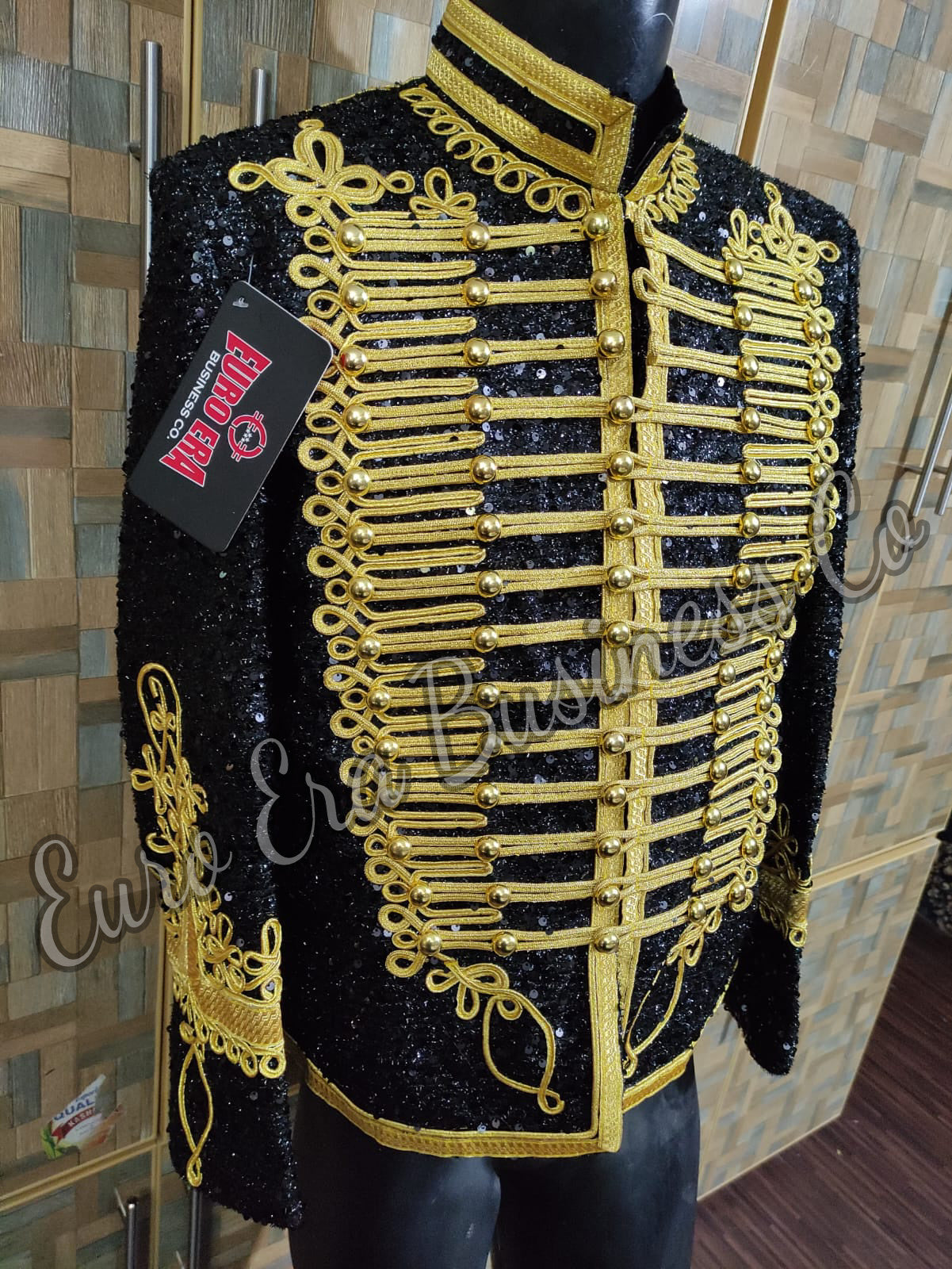 Adam Ant Hussars Military Jacket , British 11th Hussars Jacket