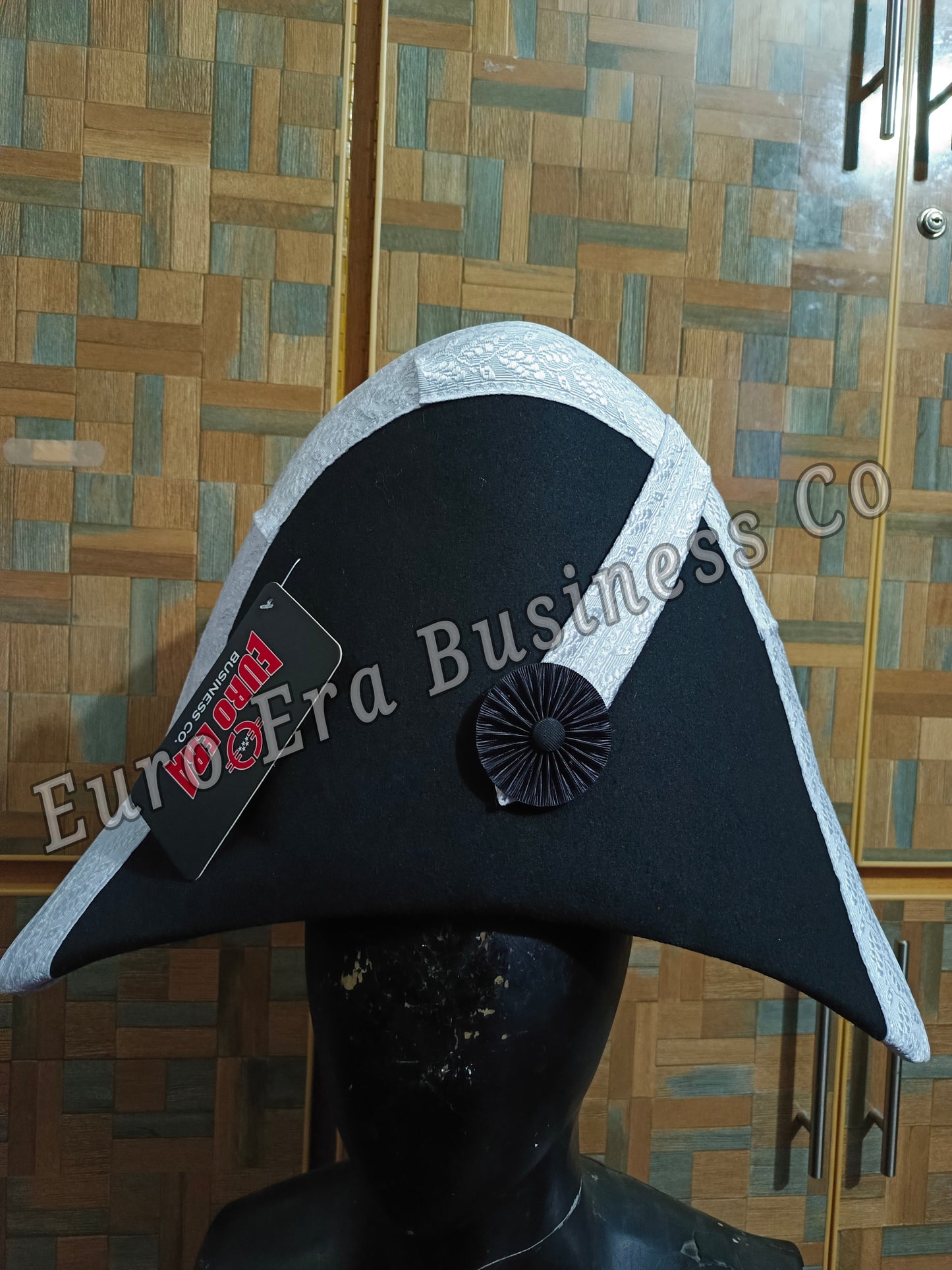 New French Prussian Military Officer Bicorn Hat