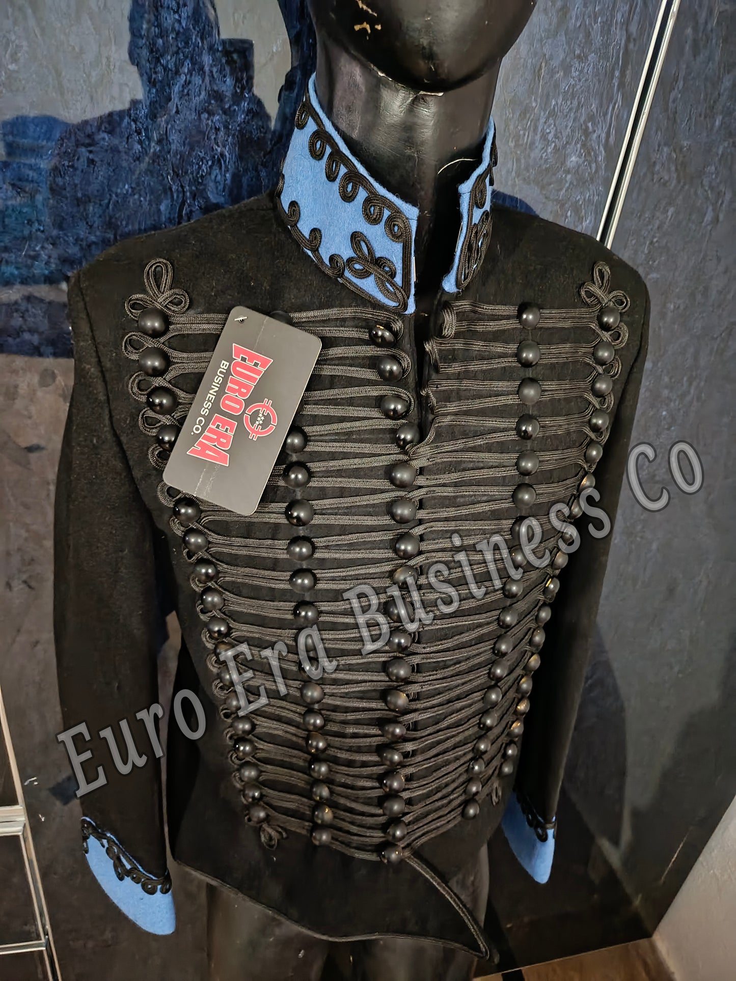 Napoleonic Brunswick Hussar of Death officer Military Hussar Jacket