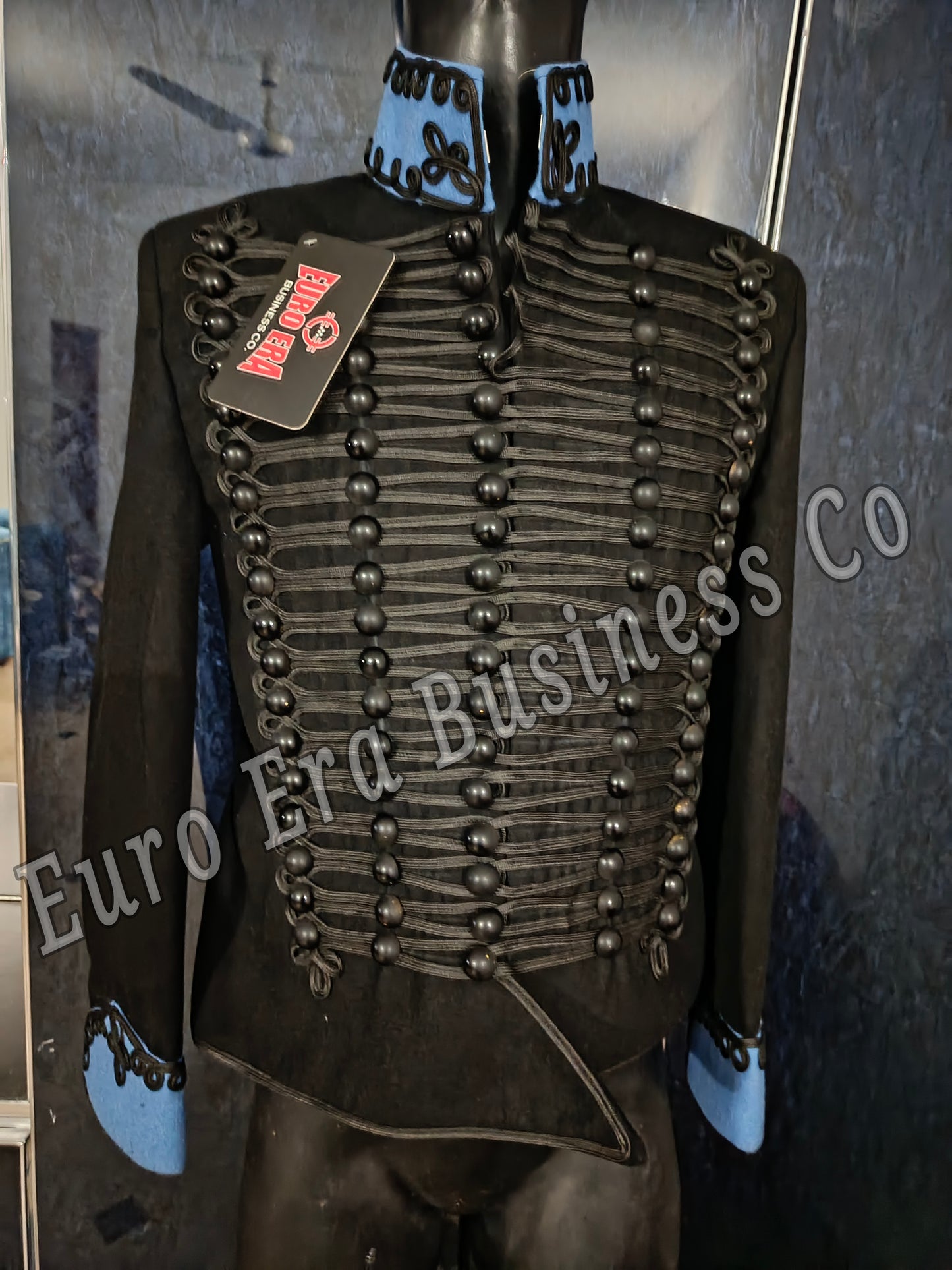 Napoleonic Brunswick Hussar of Death officer Military Hussar Jacket