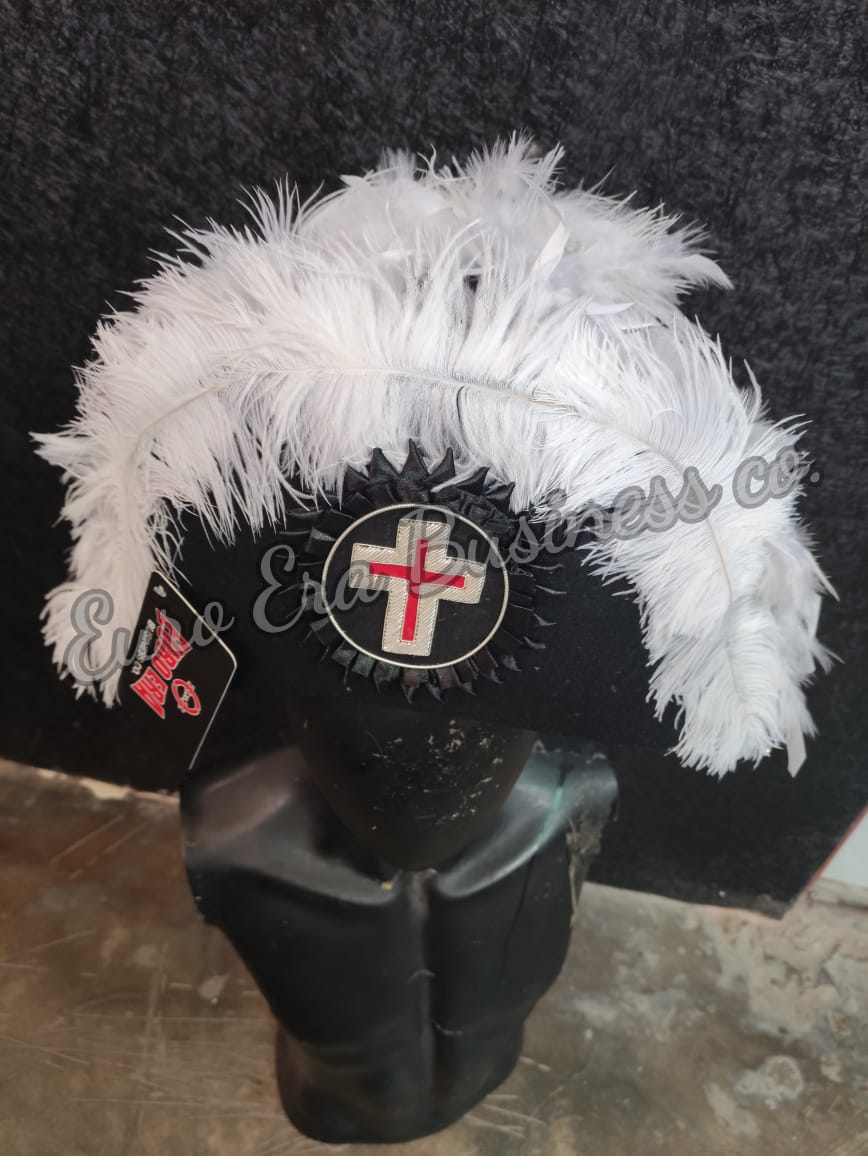 New Masonic Knight Templar Military Officers Bicorn Hat