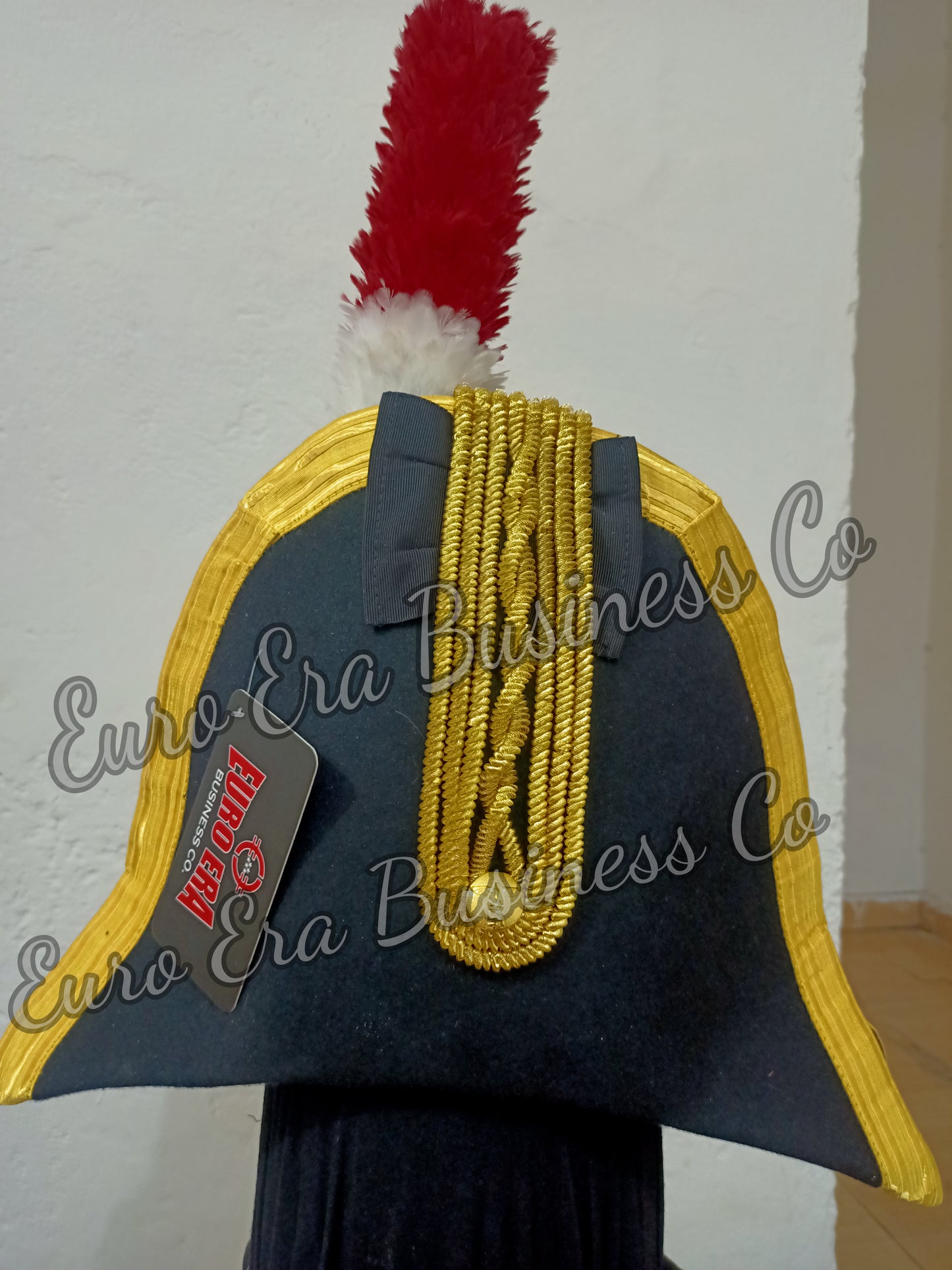 Napoleonic 17th 18th century British/Us General Senior Officers Bicorn Hat