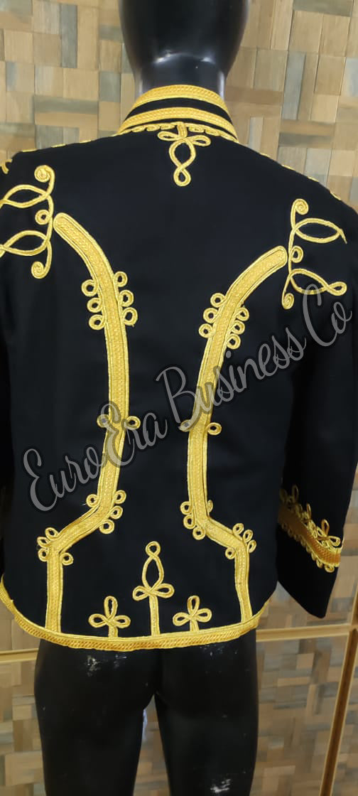 Napoleonische britische Adam Ant Hussars Militärjacke