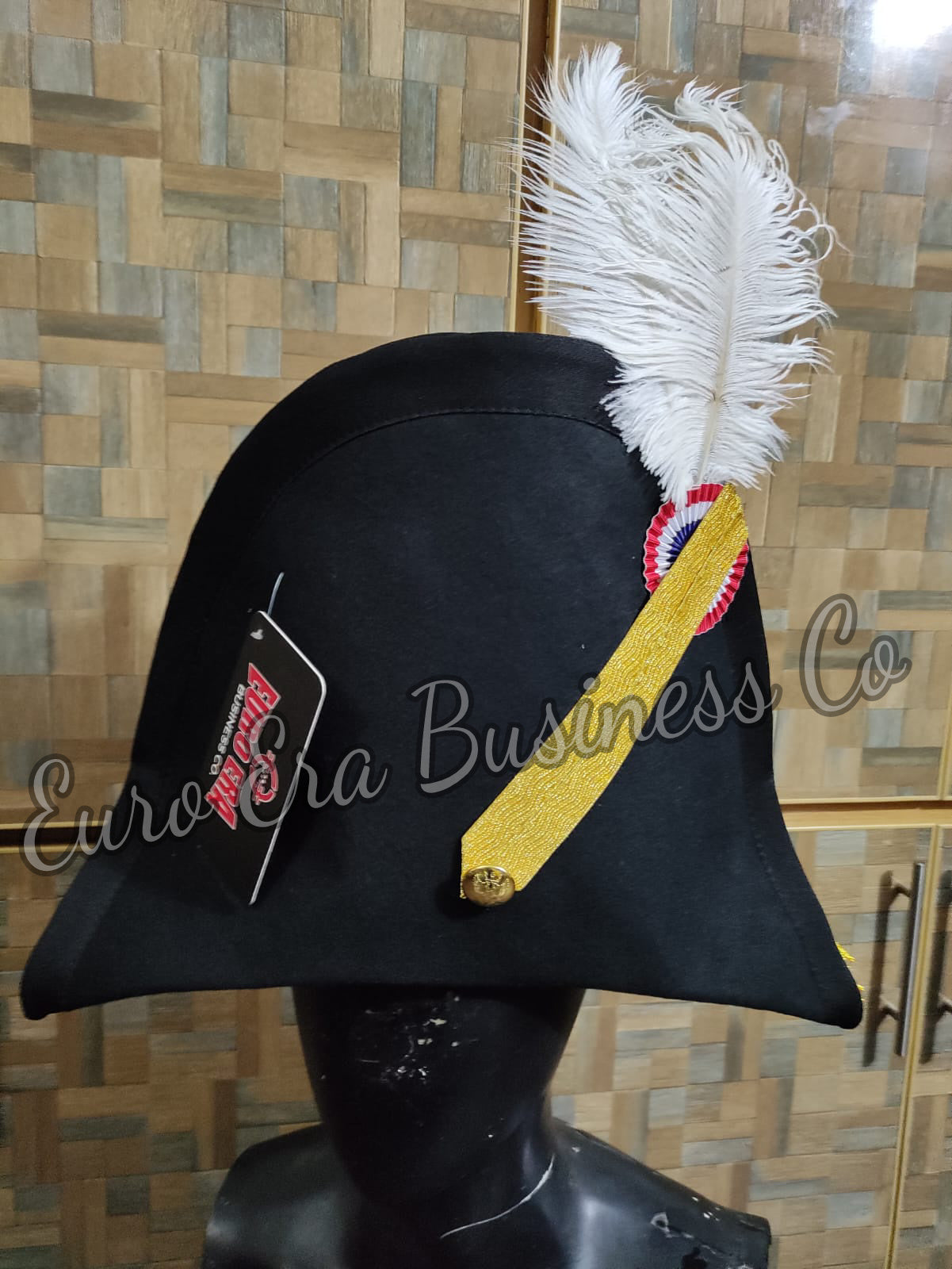 Napoleonic 17th 18th century French Prussian Officers Bicorn Hat