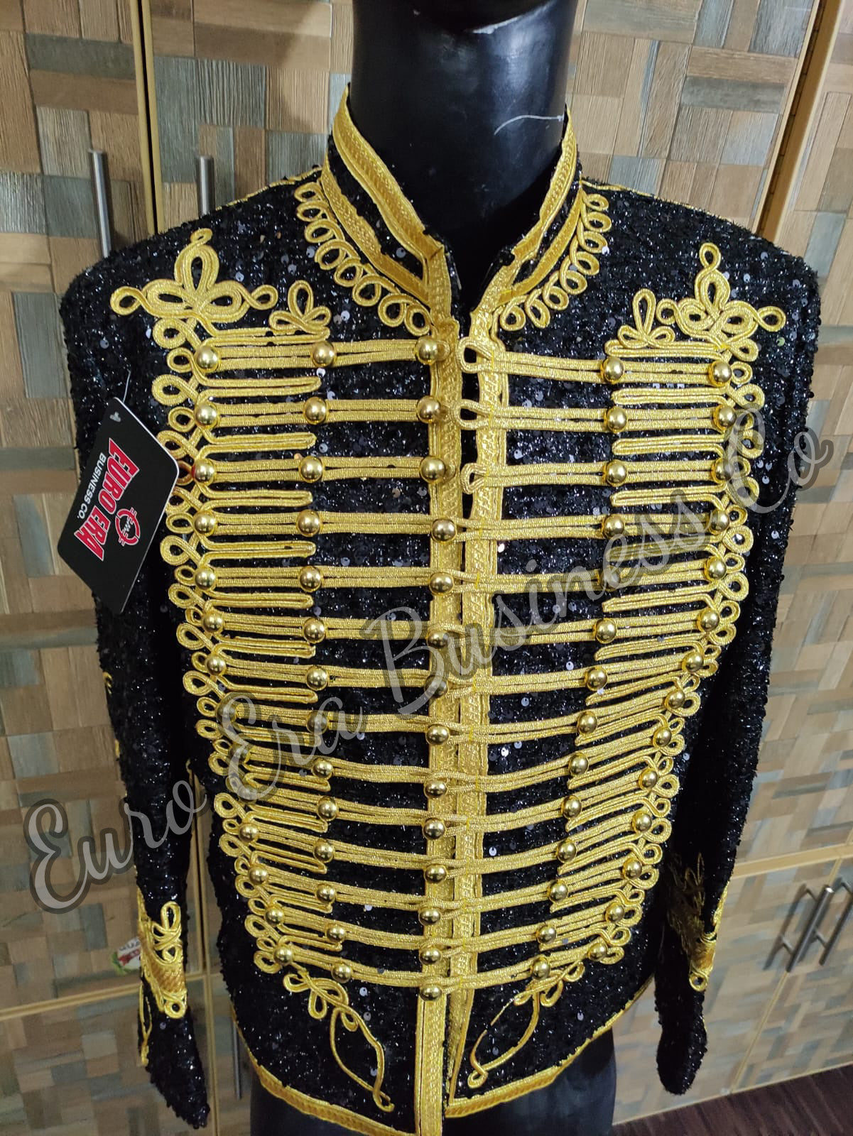 Adam Ant Hussars Military Jacket , British 11th Hussars Jacket