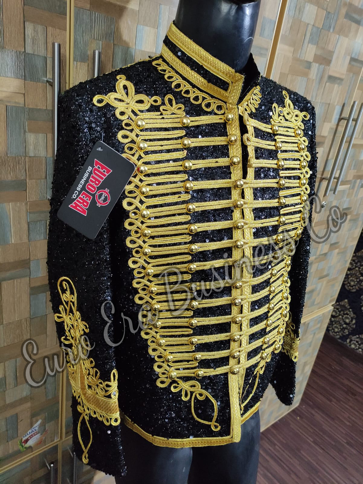 Adam Ant Hussars Military Jacket , British 11th Hussars Jacket