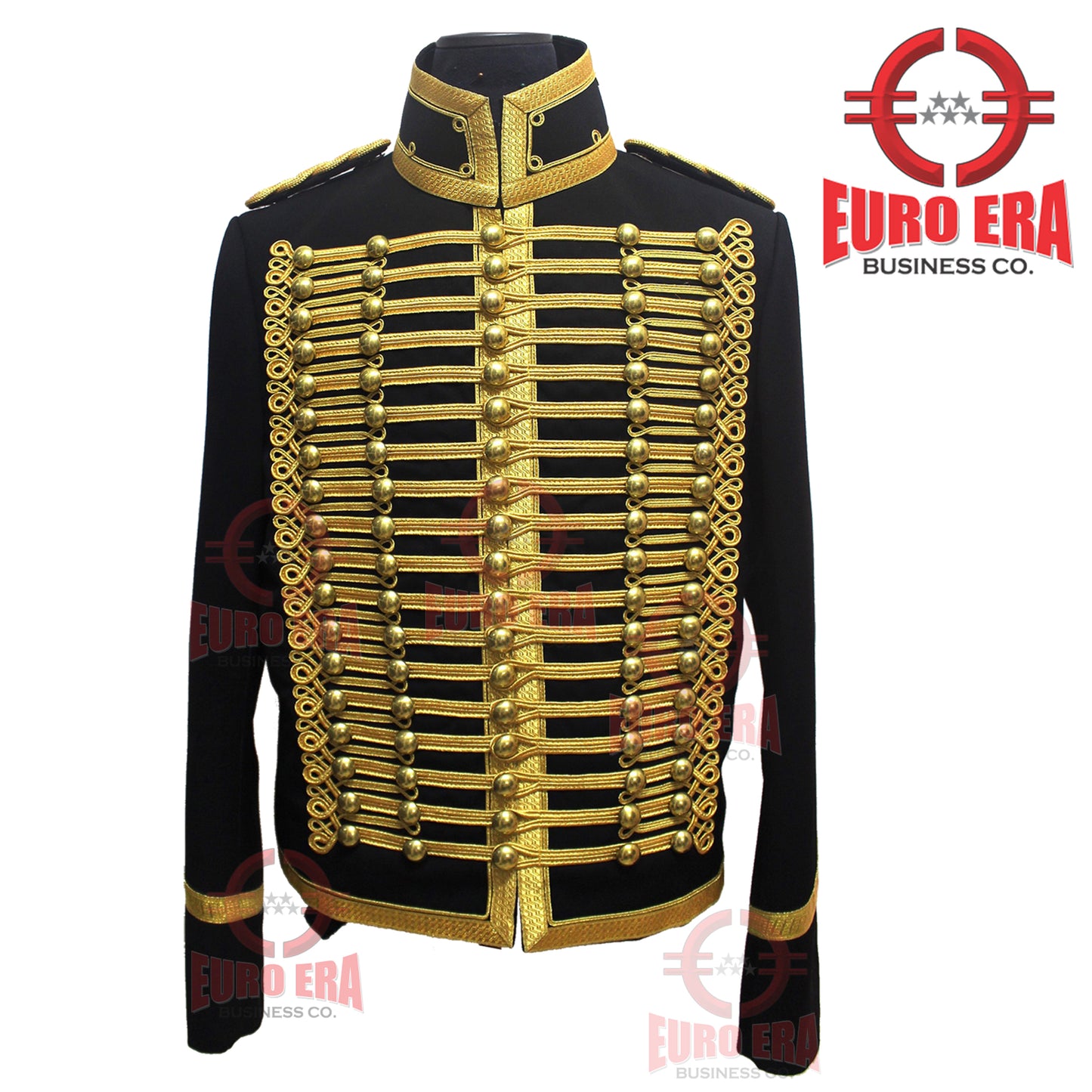 Napoleonic Dolman Artillery Military Officers Hussars Tunic Jacket