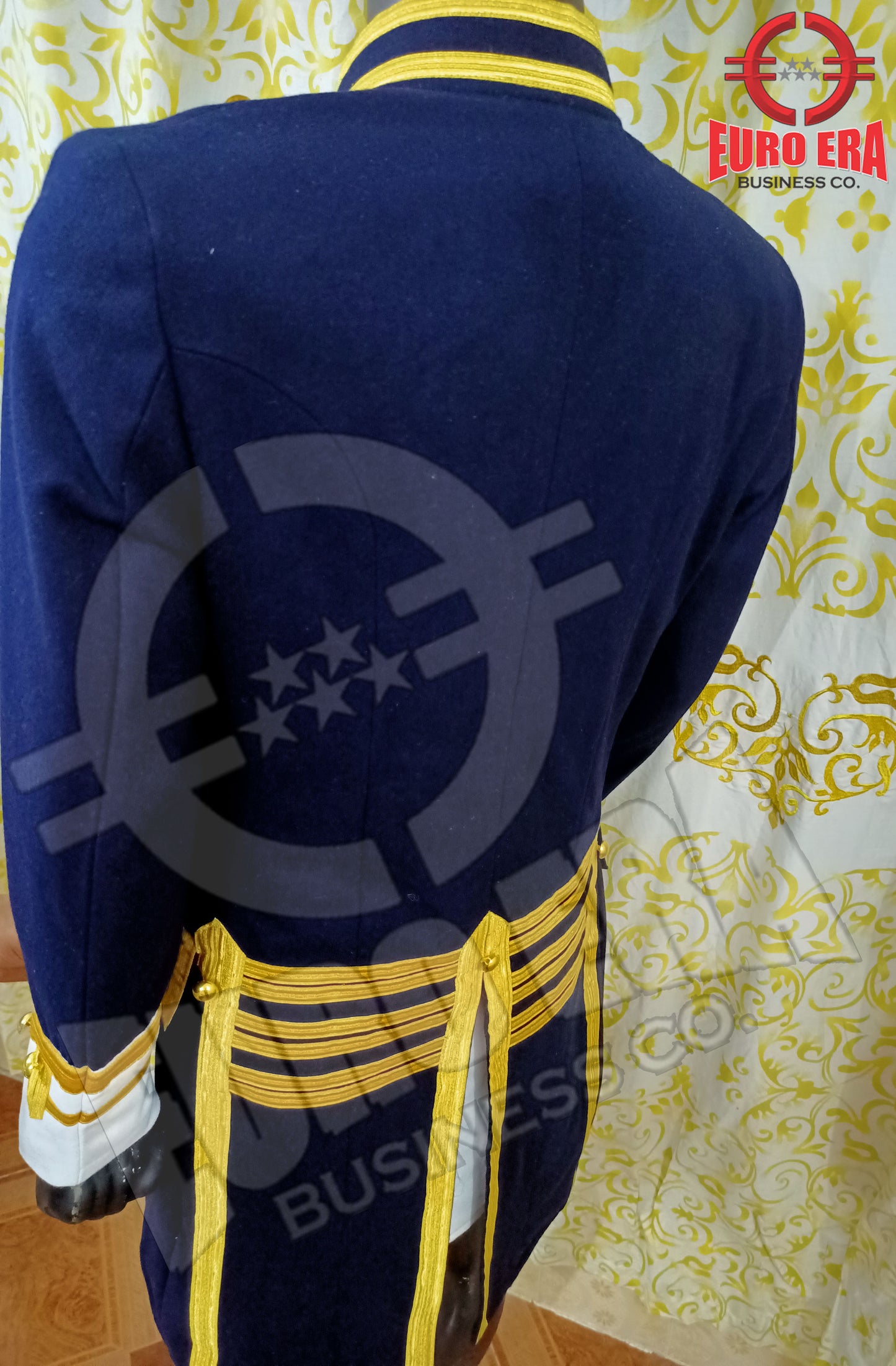 COMMODORE NORRINGTON DISNEY'S PIRATES OF THE CARIBBEAN UNIFORM FROCK COAT