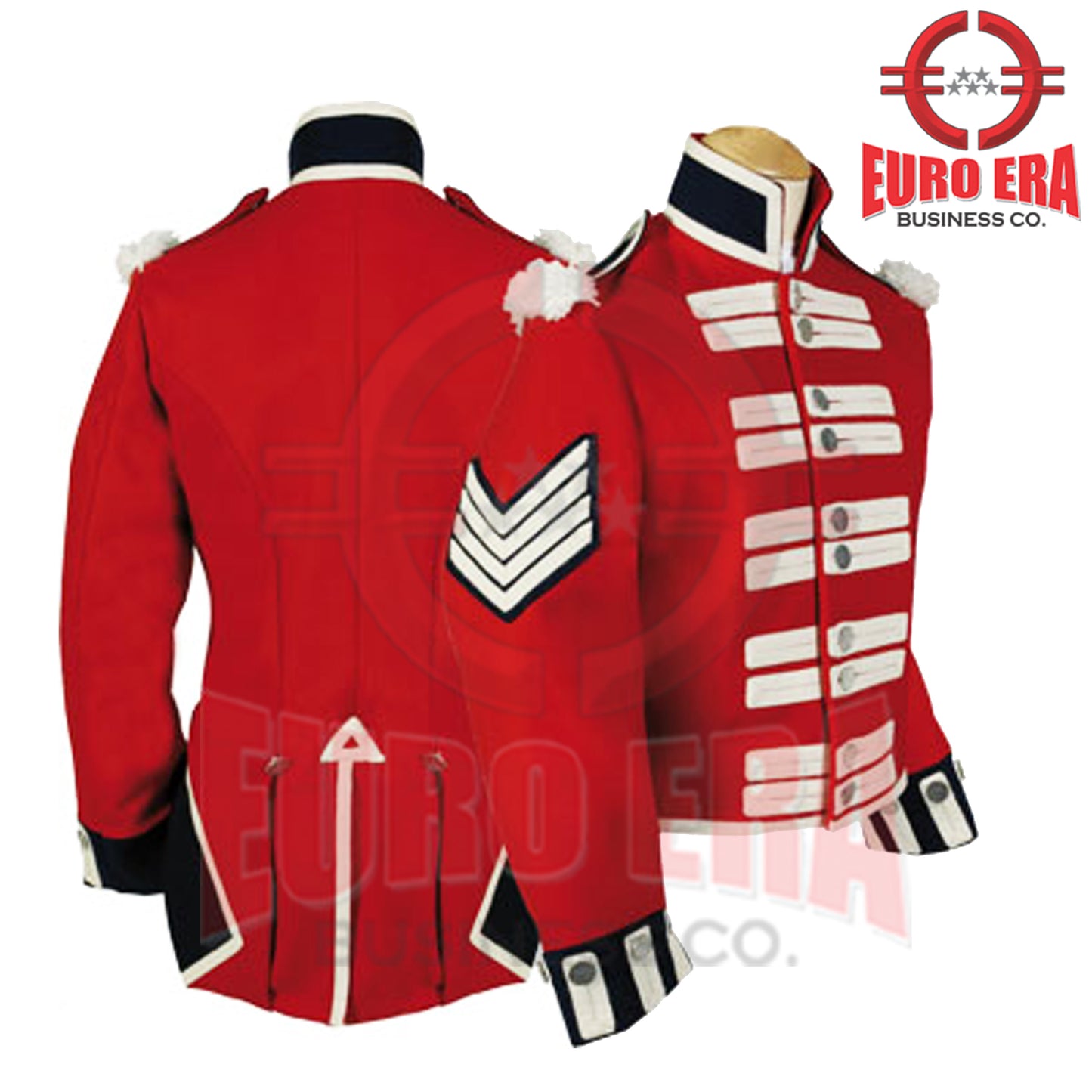 Napoleonic Foot Guard Officer Military Coat Jacket