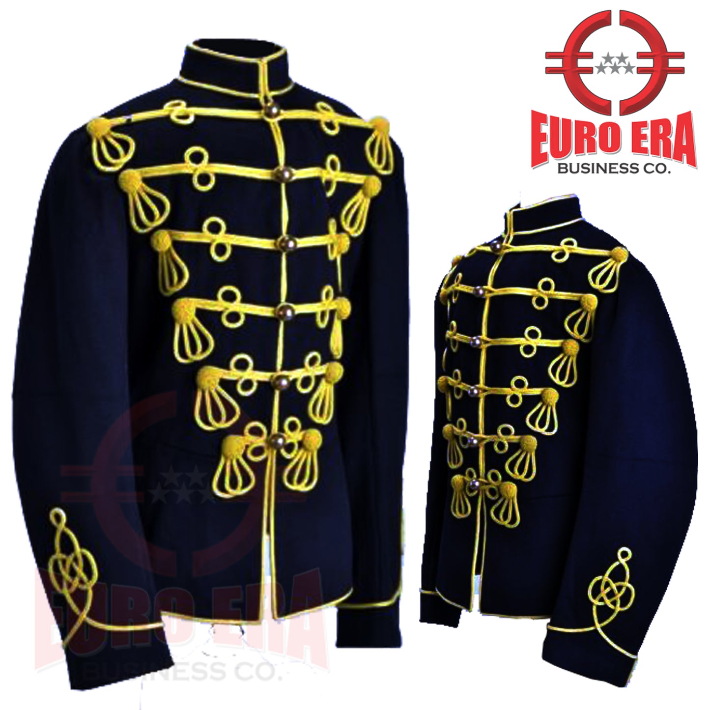 WW1 British Ceremonial Officer Hussars Cavalry Tunic Jacket