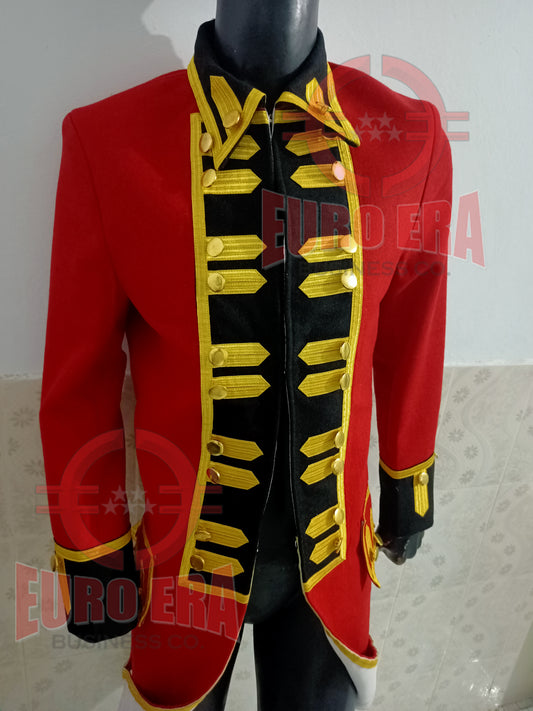 New Revolutionary War British Military Officer Frock Coat