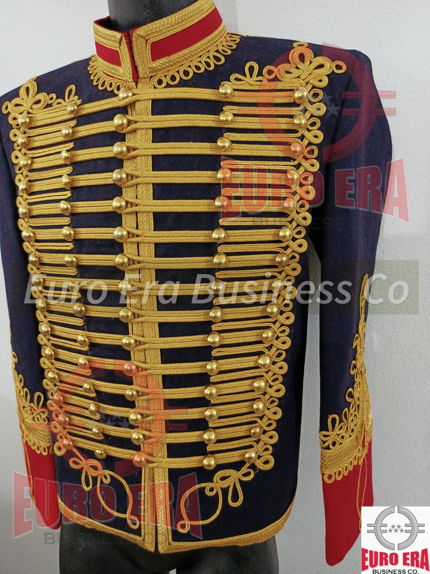 New Adam Ant Hussars Military Jacket ,British 11th Hussars Military Jacket