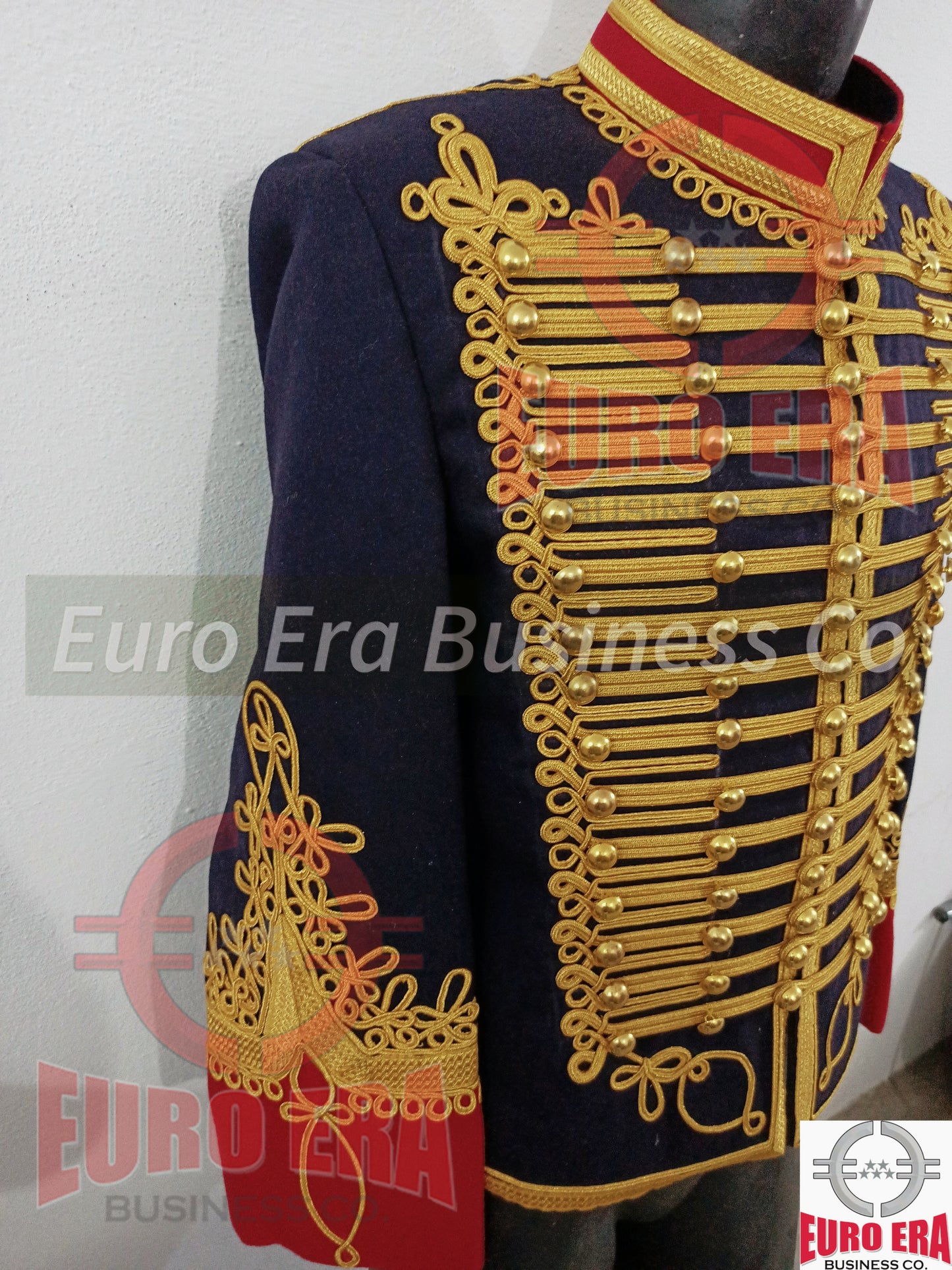 New Adam Ant Hussars Military Jacket ,British 11th Hussars Military Jacket