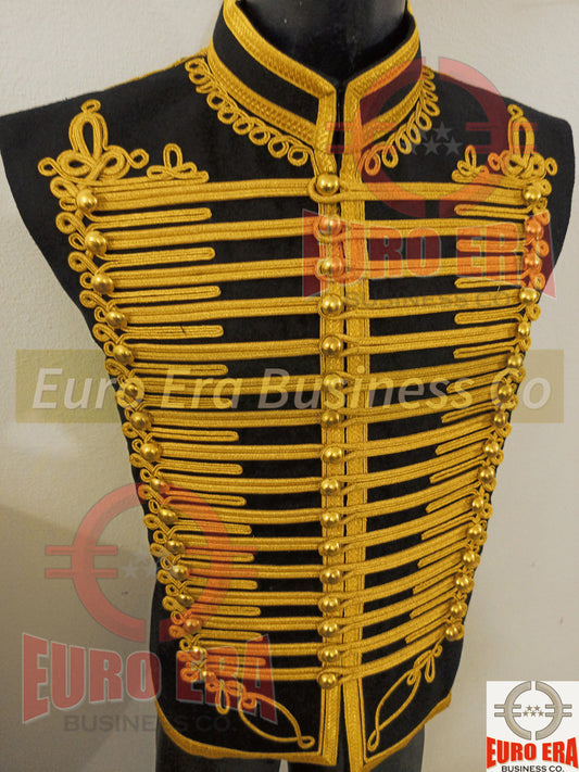 New Adam Ant Hussars Military Waistcoat British 11th Hussars Waistcoat