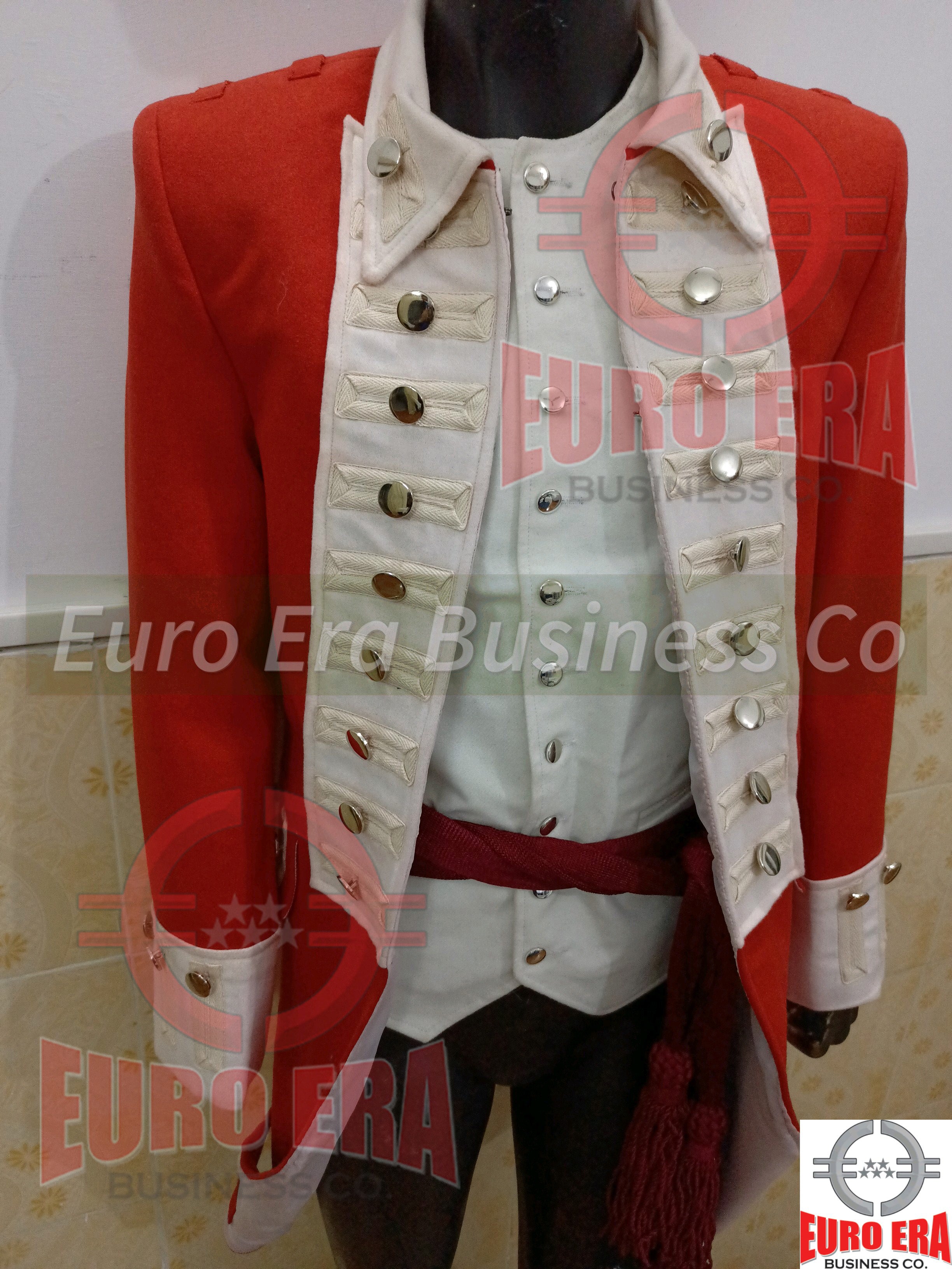 Pre-owned Euro Era 1915 British Army Officer Undress Frock Coat British  Royal Guards Frock Coat In Black | ModeSens