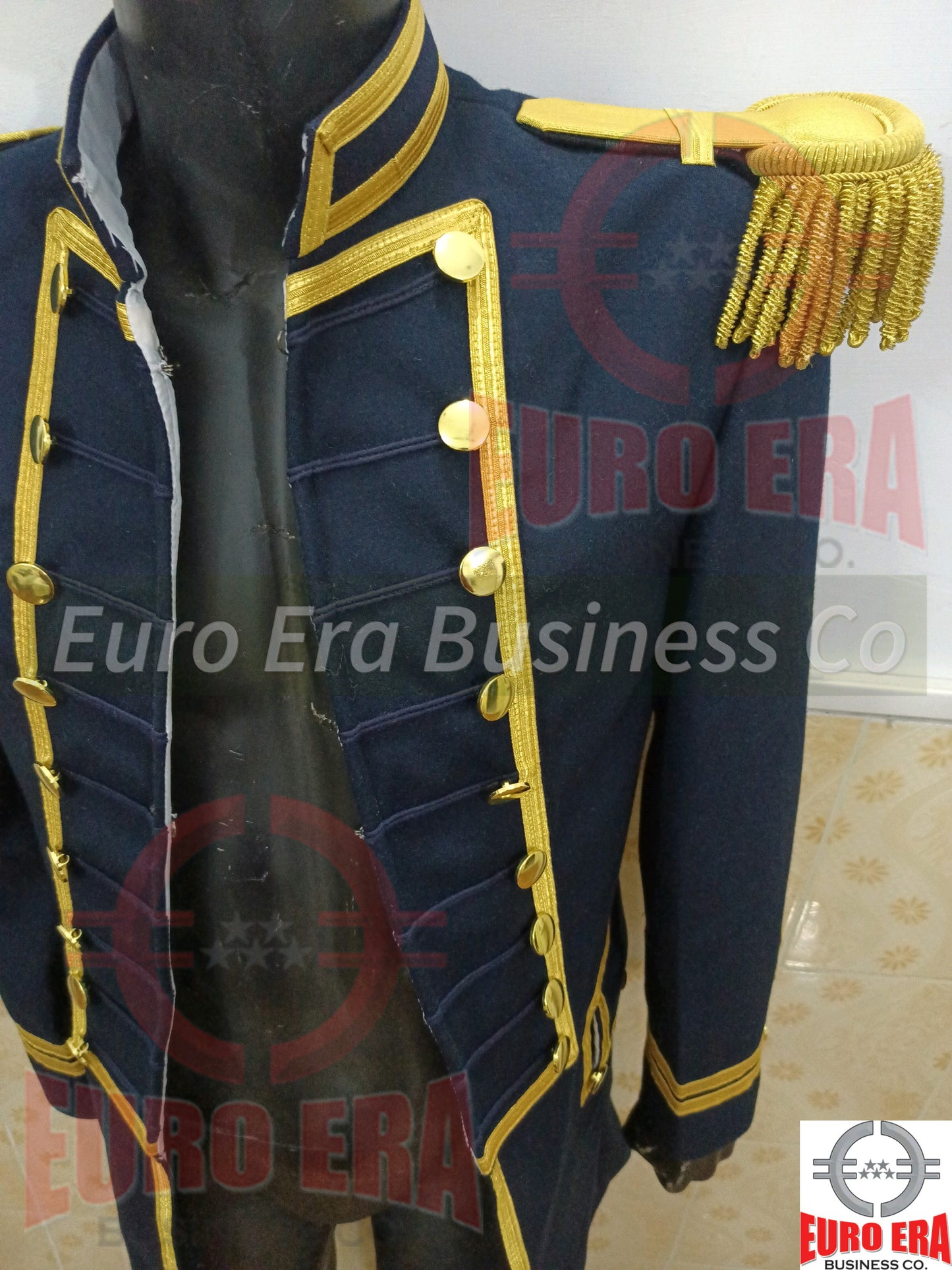 Napoleonic Admirals Royal Captain Frock Coat, 18th Century Naval Coat