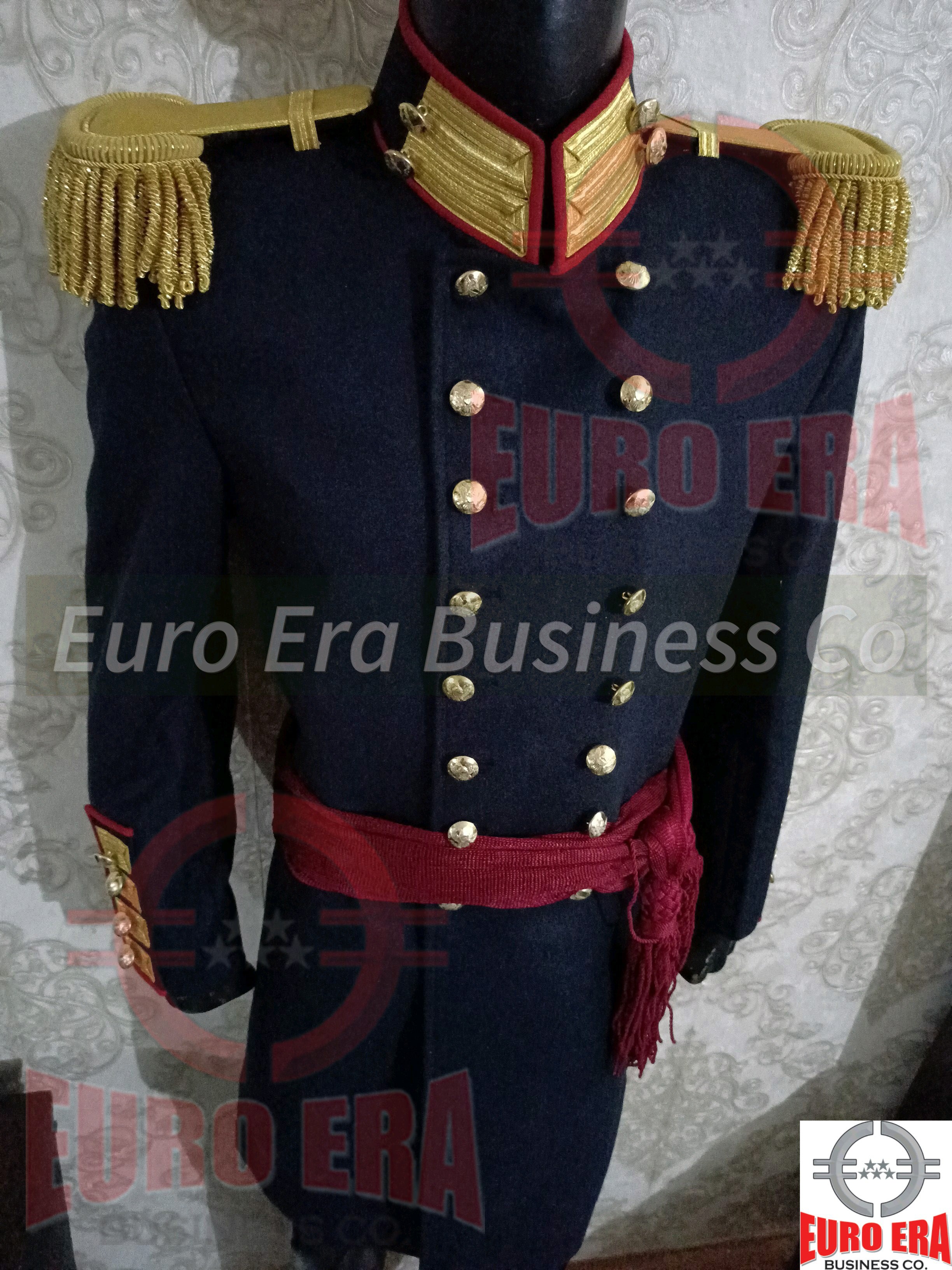 COMMODORE NORRINGTON PIRATES OF THE CARIBBEAN UNIFORM FROCK COAT – EURO ERA  BUSINESS CO