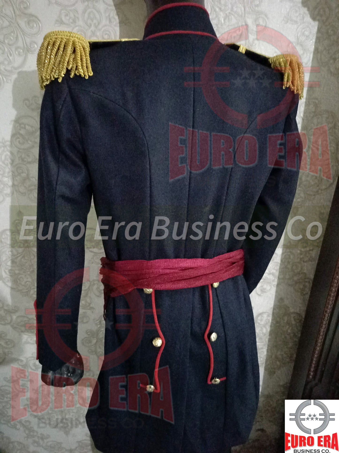 Civil War USMC Officer's Full Dress Frock Coat With Epaulette & Sash