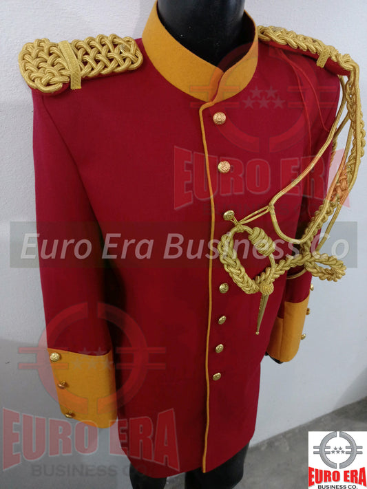Napoleonic British Army Hussars Steampunk Military Jacket Pelisse – EURO  ERA BUSINESS CO