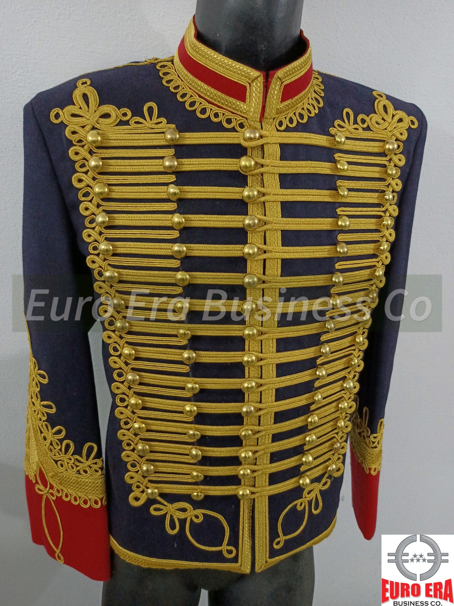 New Adam Ant Hussars Military Jacket , British 11th Hussars Military Jacket