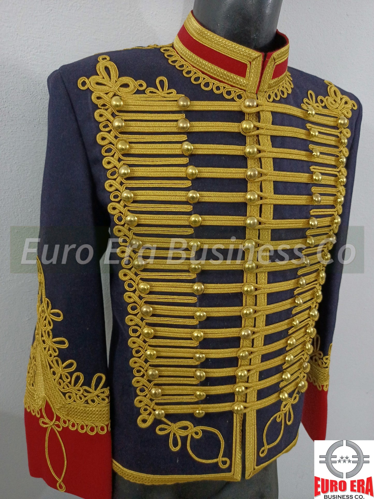 New Adam Ant Hussars Military Jacket , British 11th Hussars Military Jacket