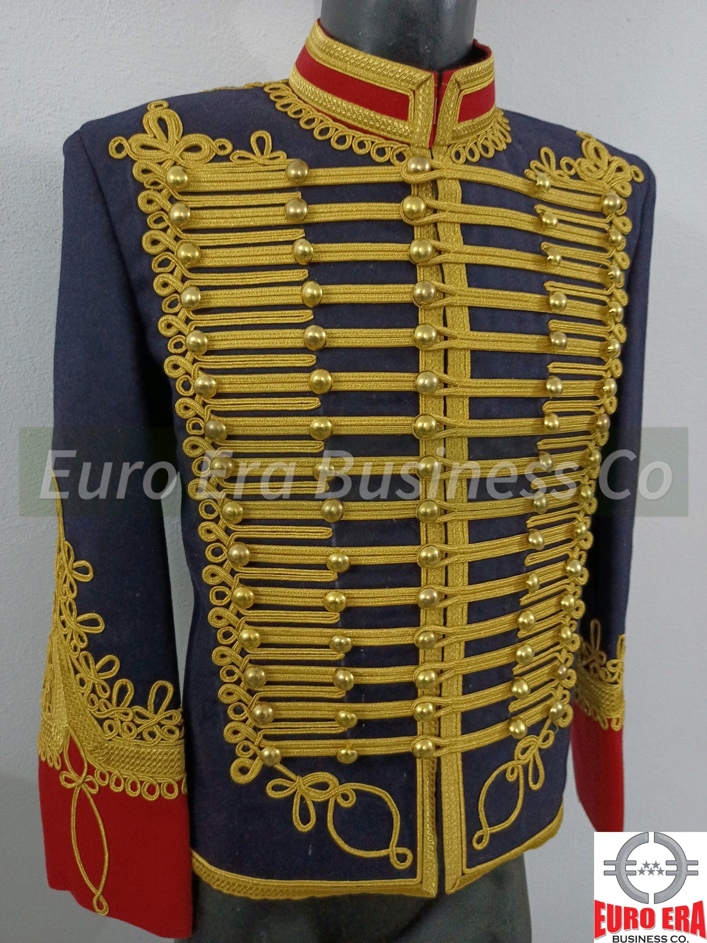 New Adam Ant Hussars Military Jacket , British 11th Hussars Military Jacket