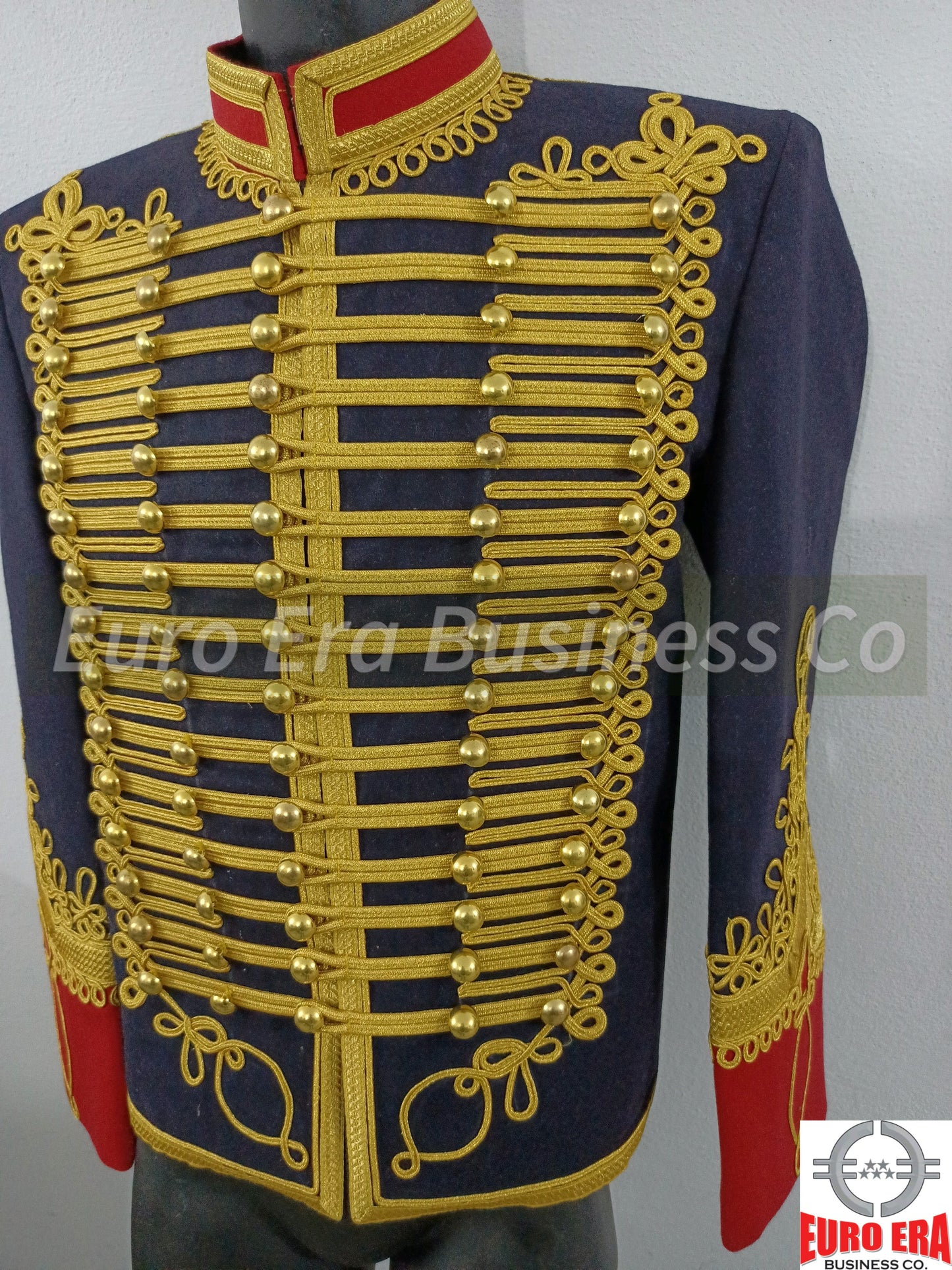 New Adam Ant Hussars Military Jacket , British 11th Hussars Military Jacket