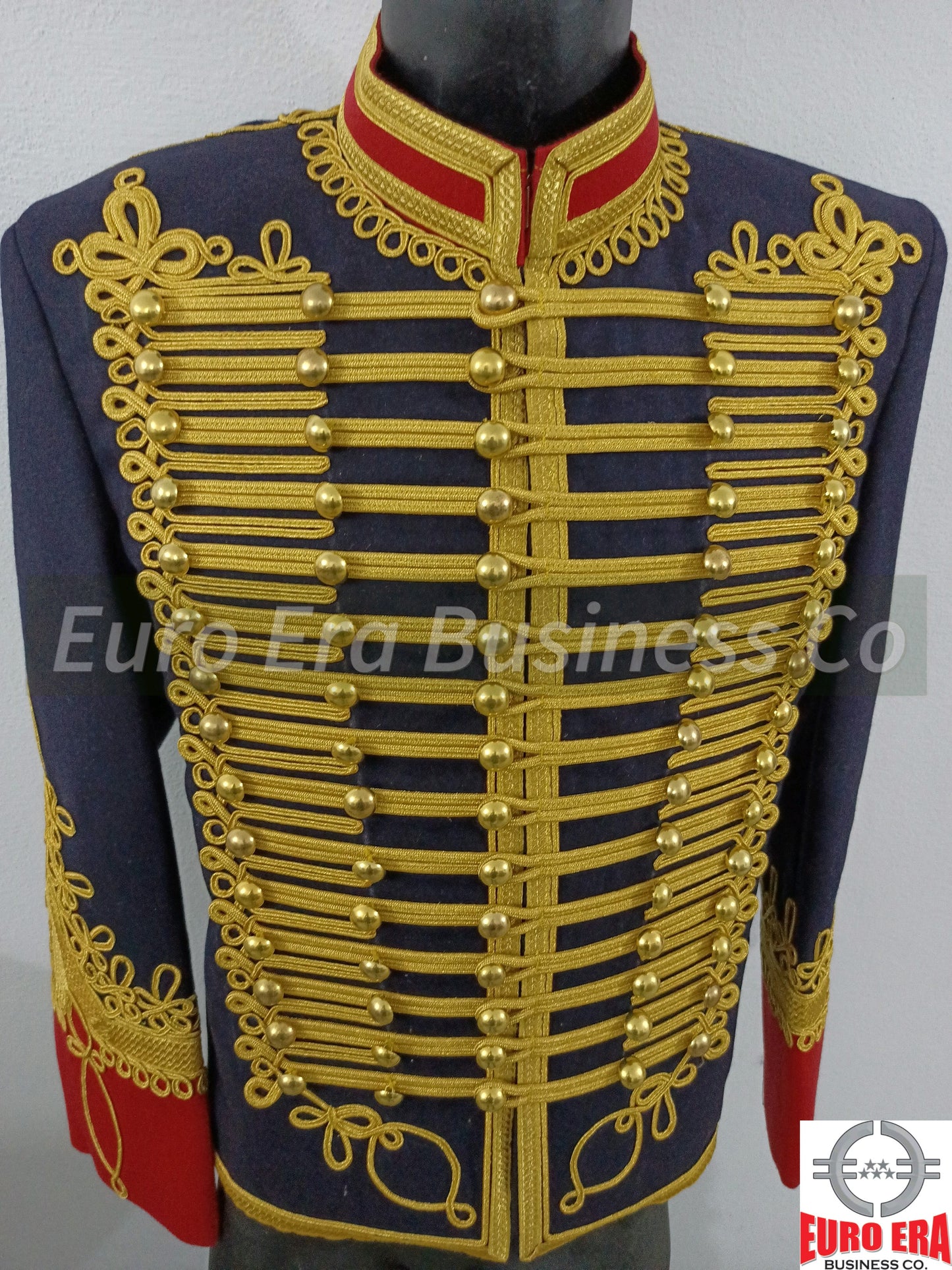 New Adam Ant Hussars Military Jacket , British 11th Hussars Military Jacket