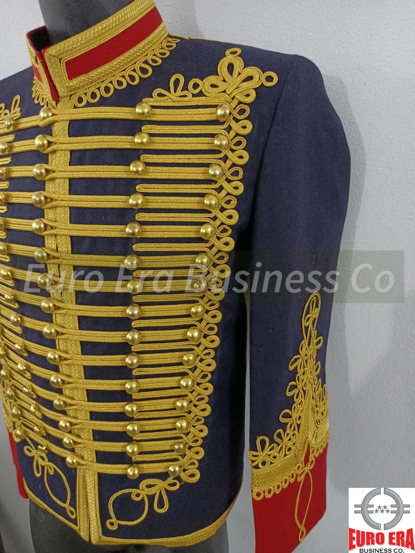 New Adam Ant Hussars Military Jacket , British 11th Hussars Military Jacket