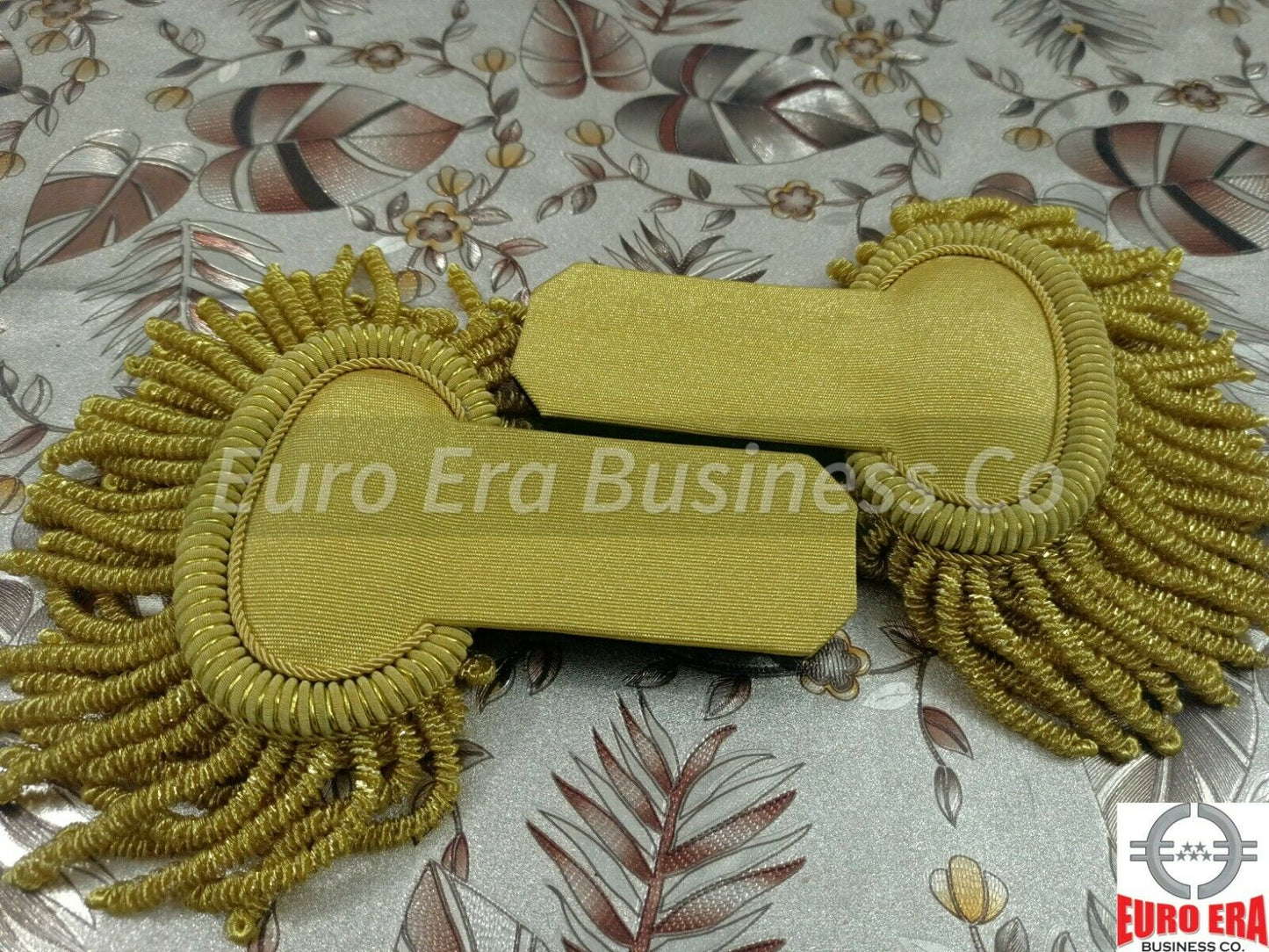 Ceremonial Military Uniforms officer epaulettes with bullion wire Fringes