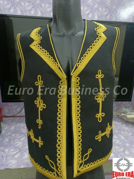 New Jimi Hendrix Style Hussars Waistcoat Vest