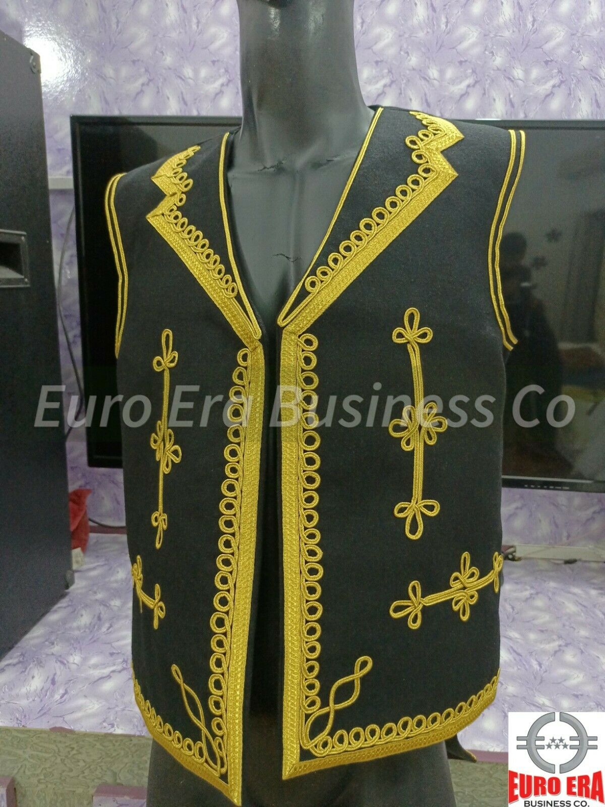 New Jimi Hendrix Style Hussars Waistcoat Vest