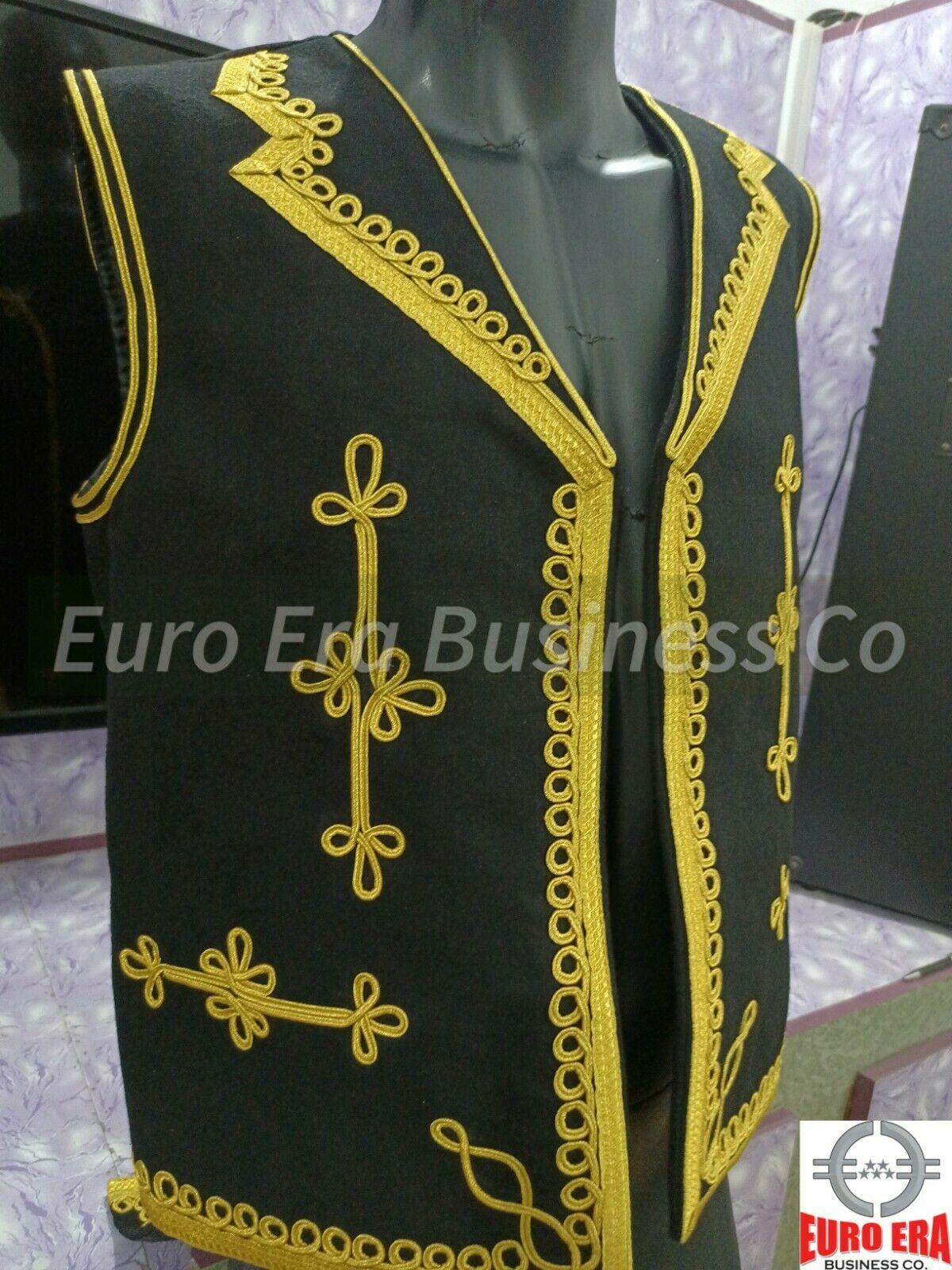 New Jimi Hendrix Style Hussars Waistcoat Vest