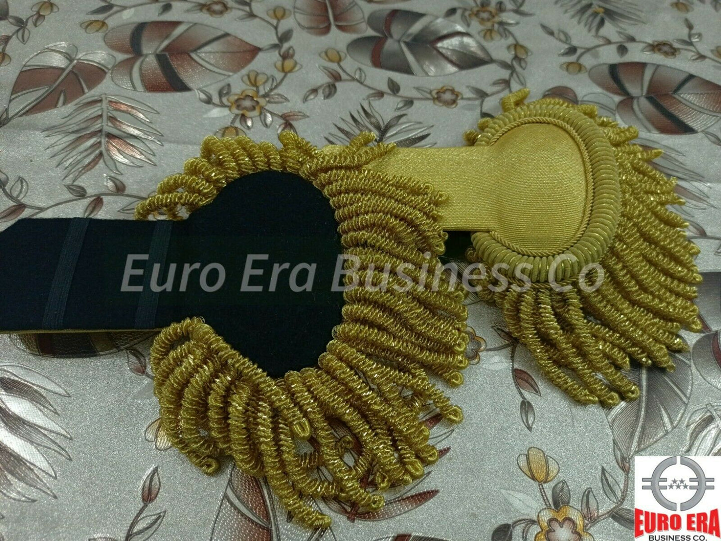 Ceremonial Military Uniforms officer epaulettes with bullion wire Fringes