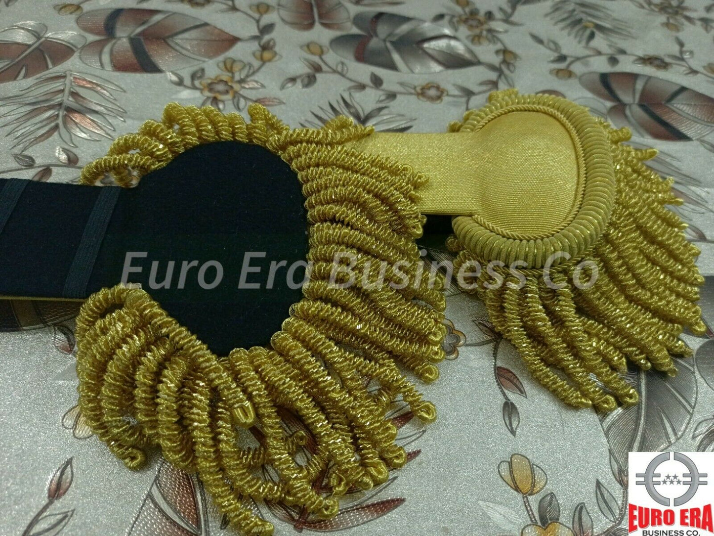 Ceremonial Military Uniforms officer epaulettes with bullion wire Fringes